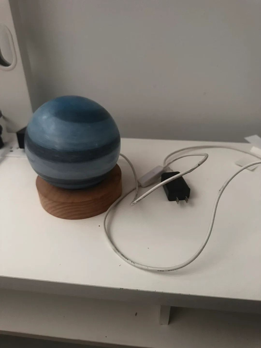 Neptune Table Lamp with Wood Base image indicator(2)