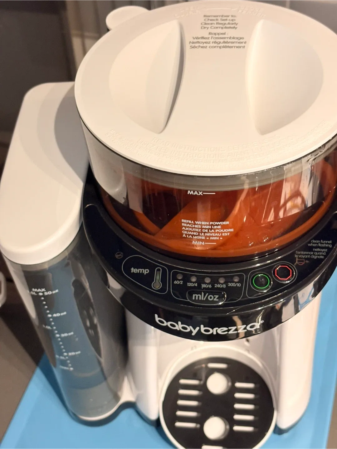 Baby Brezza -baby formula maker image indicator(2)