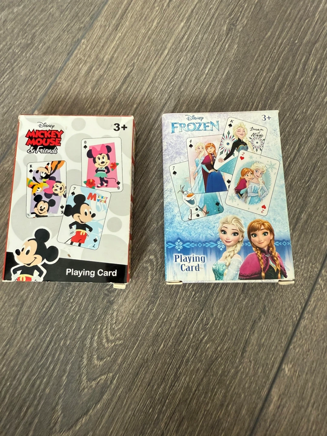 Disney Frozen & Mickey Mouse Playing Cards