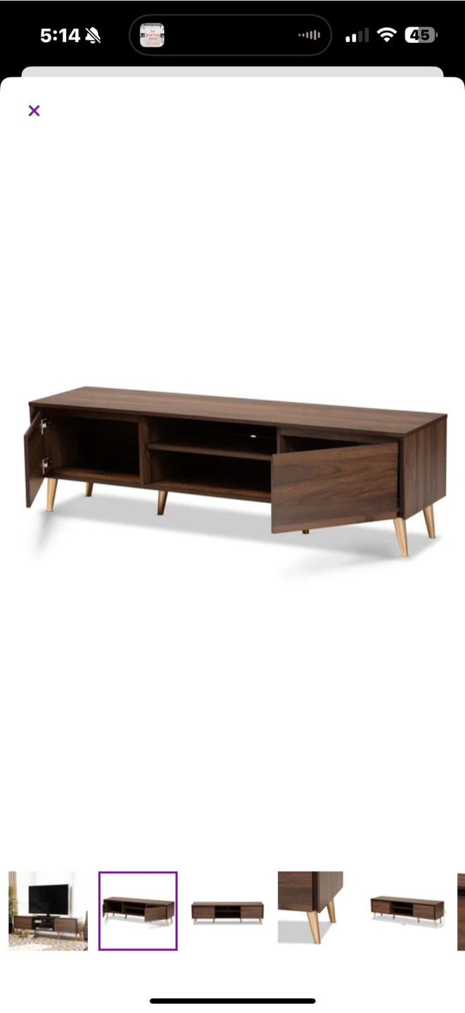 Wayfair Julio TV stand - photo 4