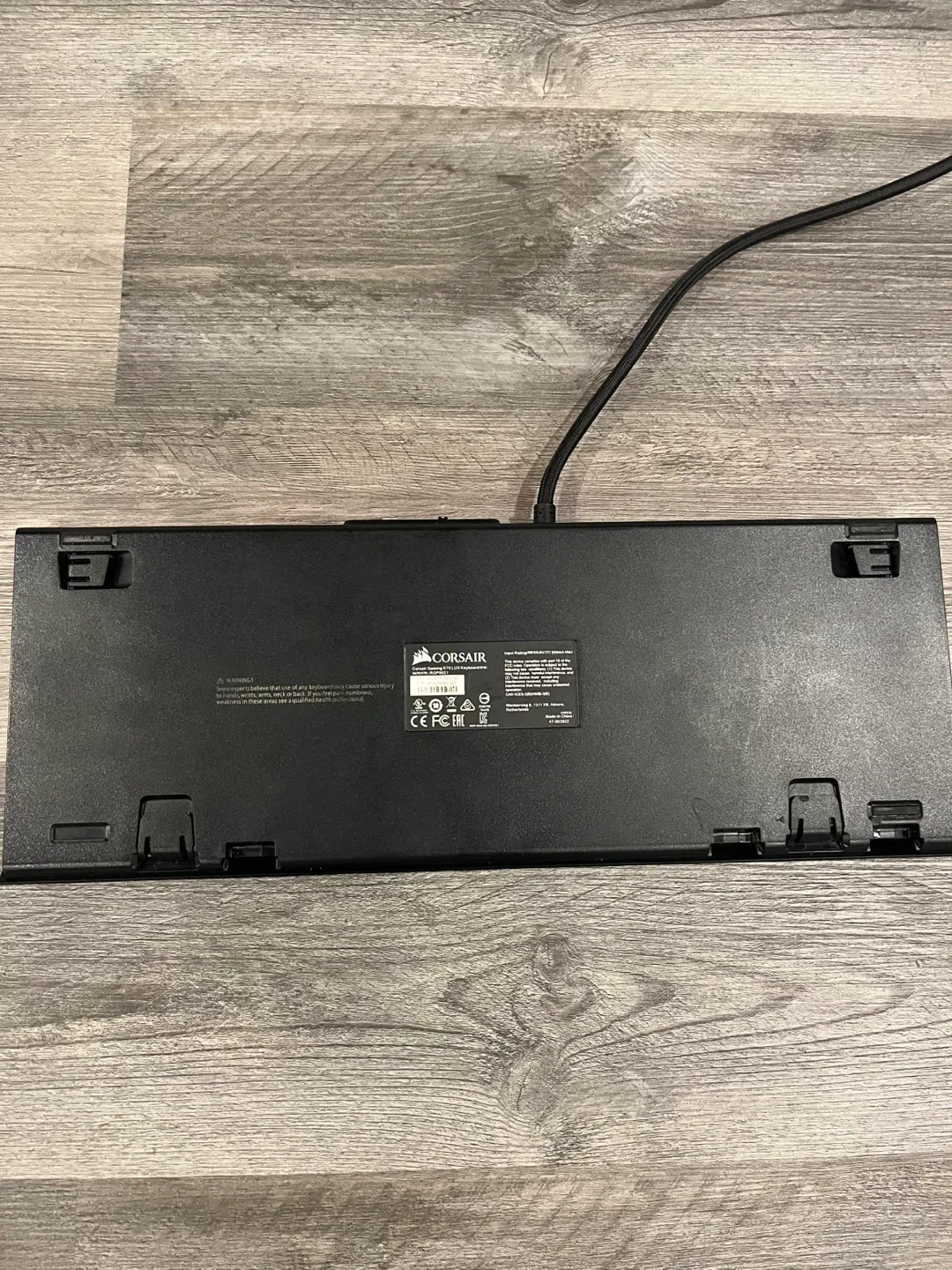 Corsair K70 LUX Mechanical Keyboard - Red LED image indicator(4)