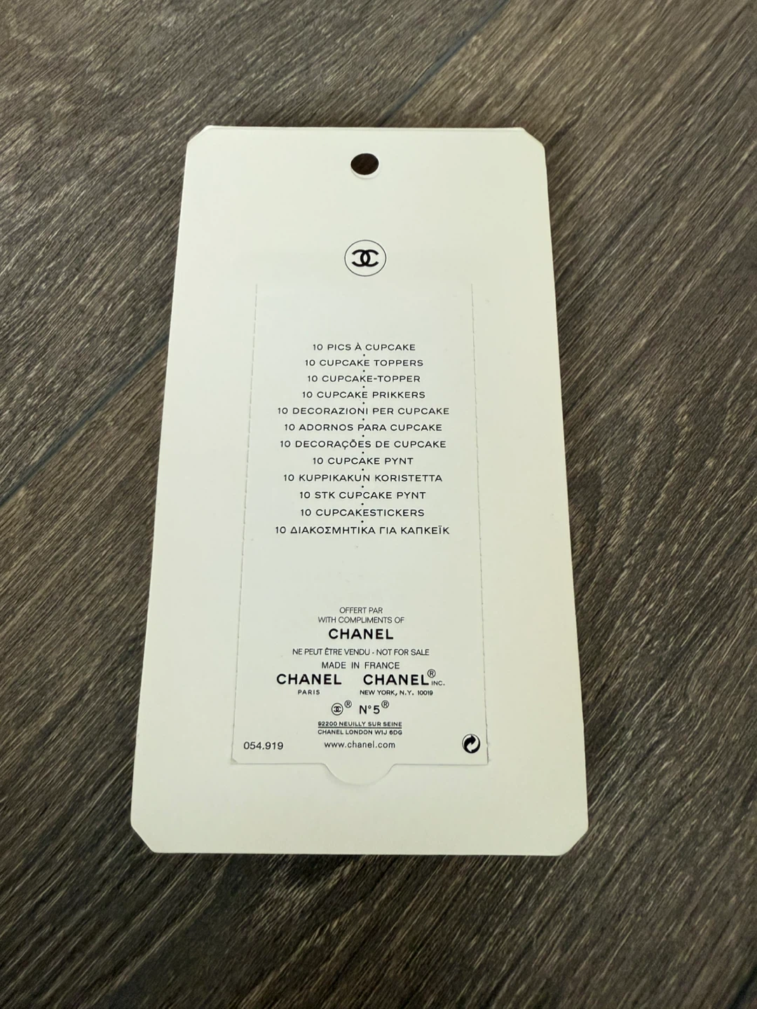 Chanel N°5 Cupcake Toppers - New - photo 2