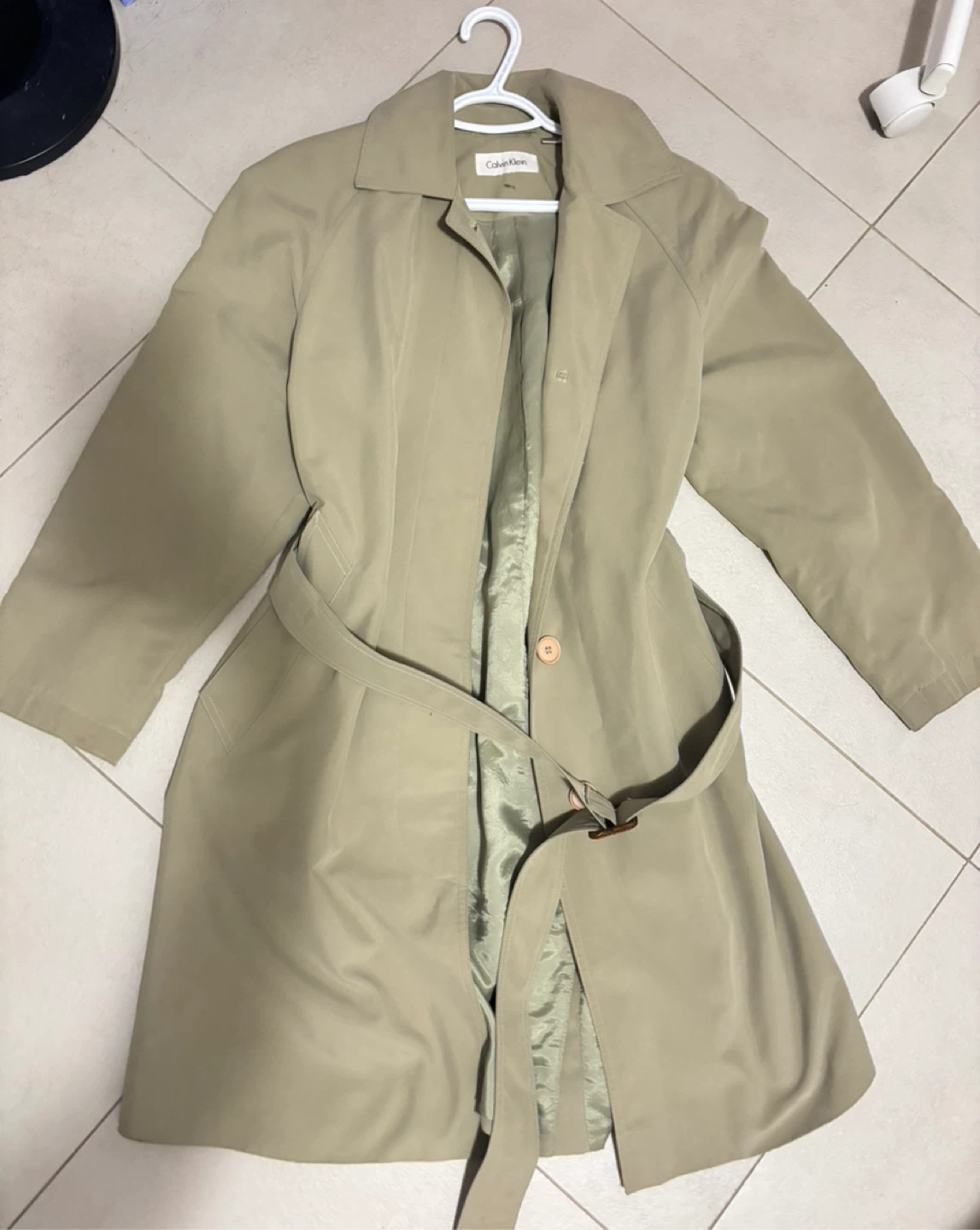 Calvin Klein Trench Coat - Size XS