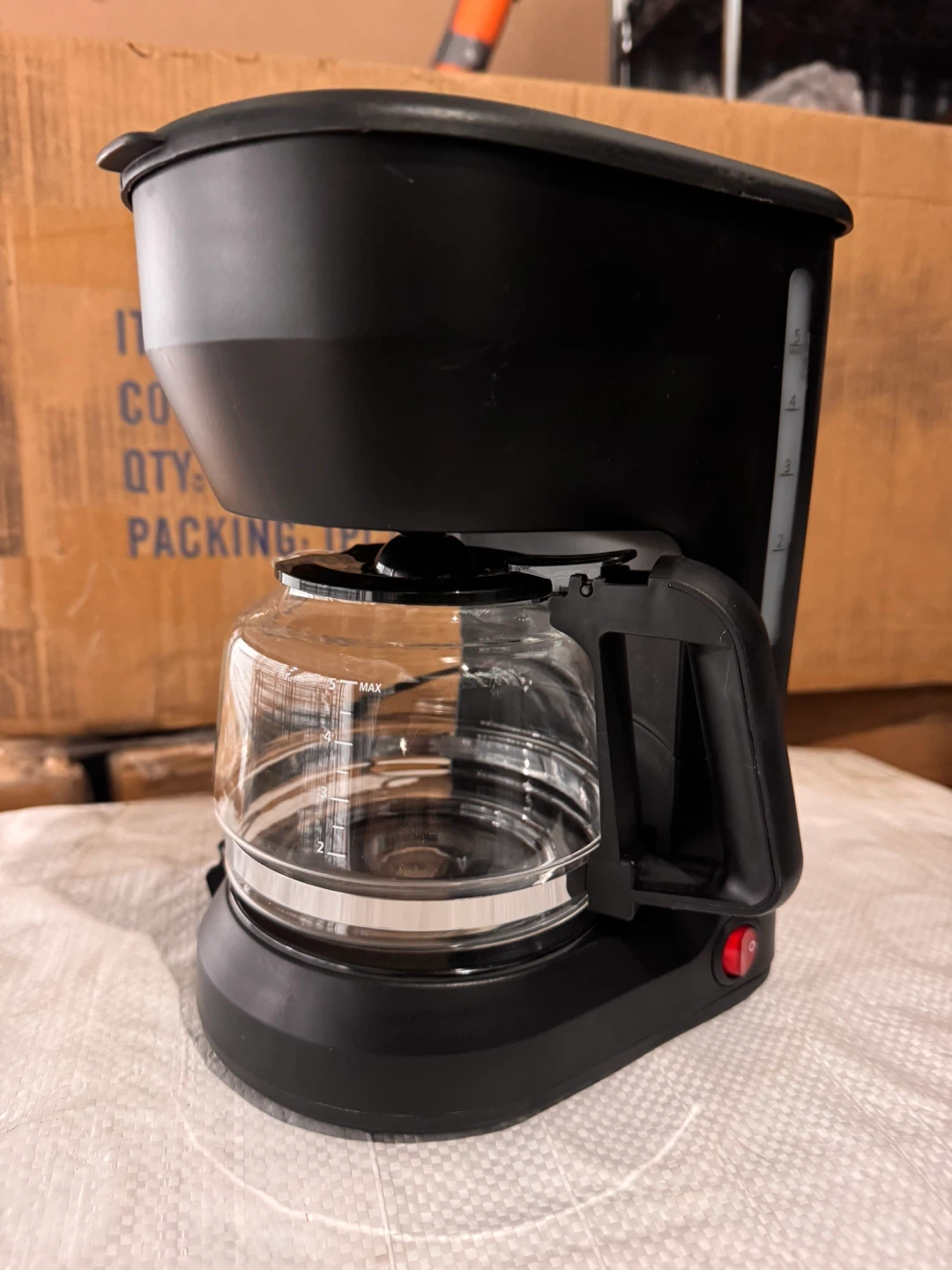 Black Coffee Maker