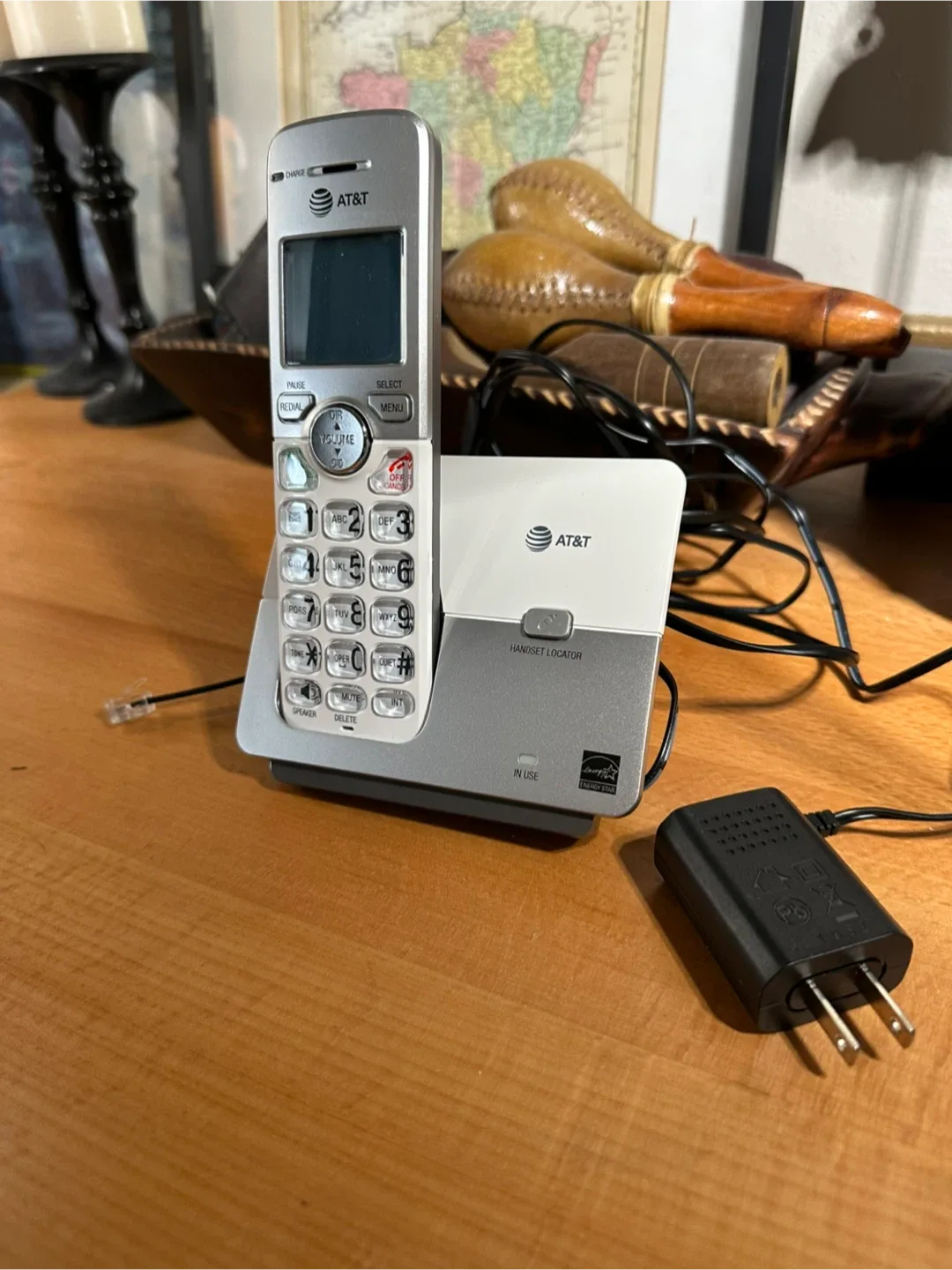 AT&T Cordless Phone with Charger thumbnail