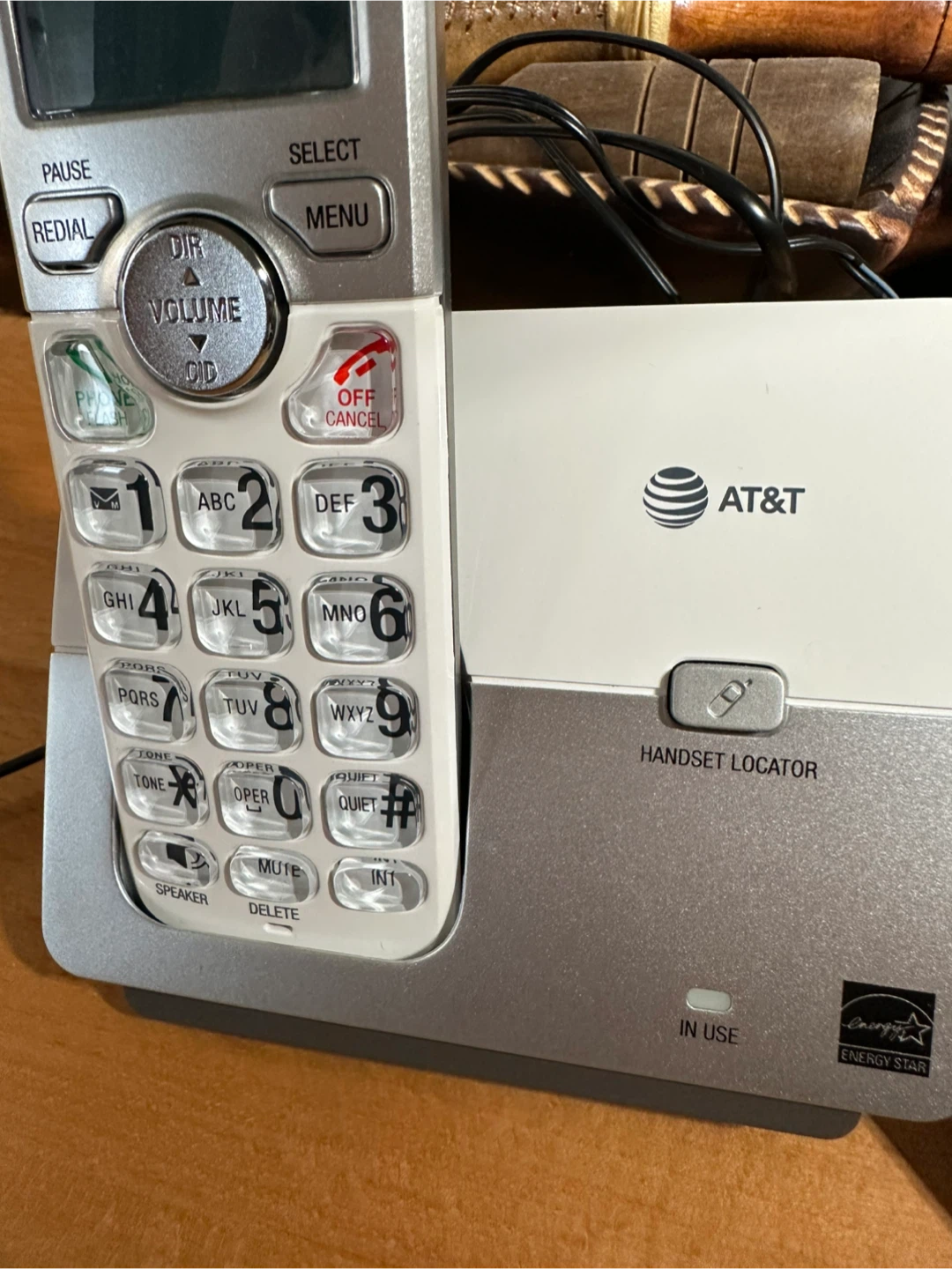 AT&T Cordless Phone with Charger - photo 2