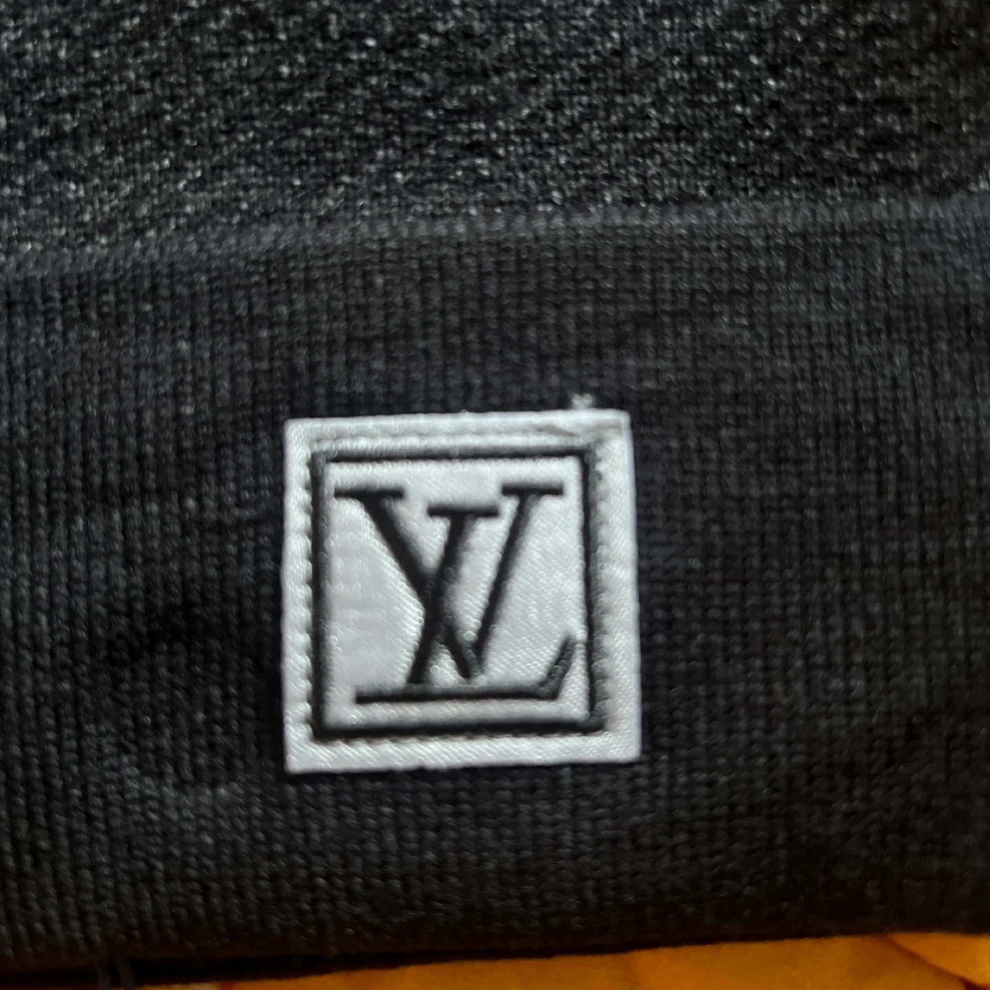 Louis Vuitton Black Beanie - New with Tags image indicator(2)