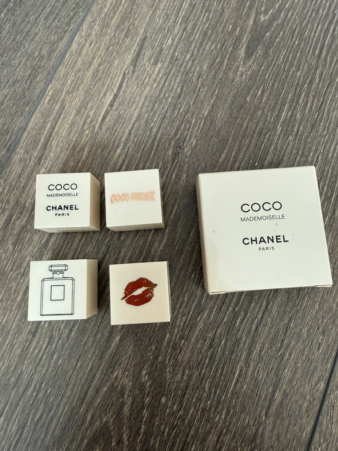 Chanel Coco Mademoiselle Stamp Set