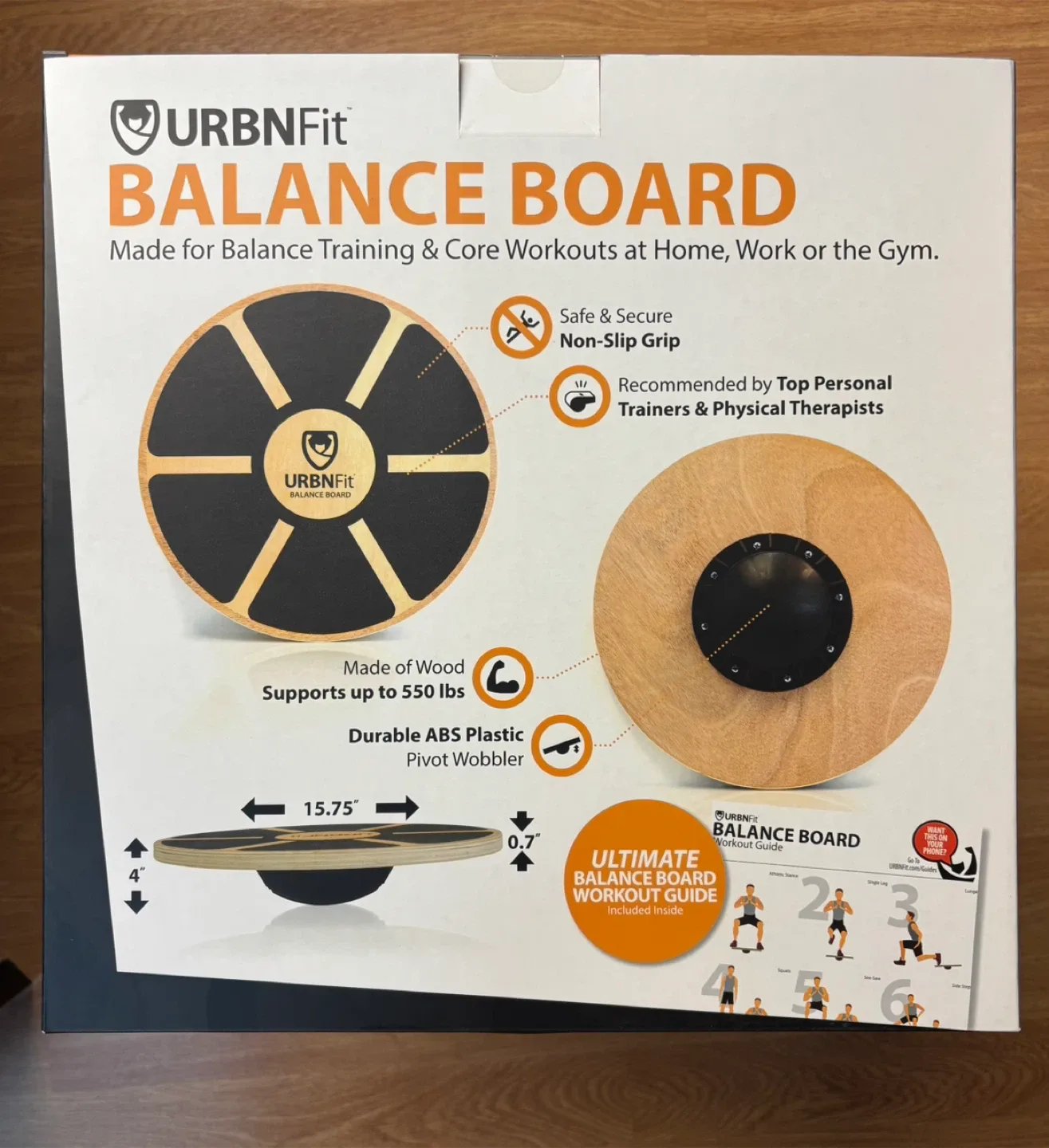 URBNFit Balance Board - Excellent Condition! image indicator(2)