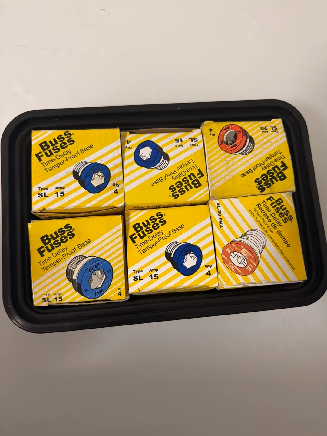 Buss Fuses Time-Delay Tamper-Proof Base SL 15/20 thumbnail