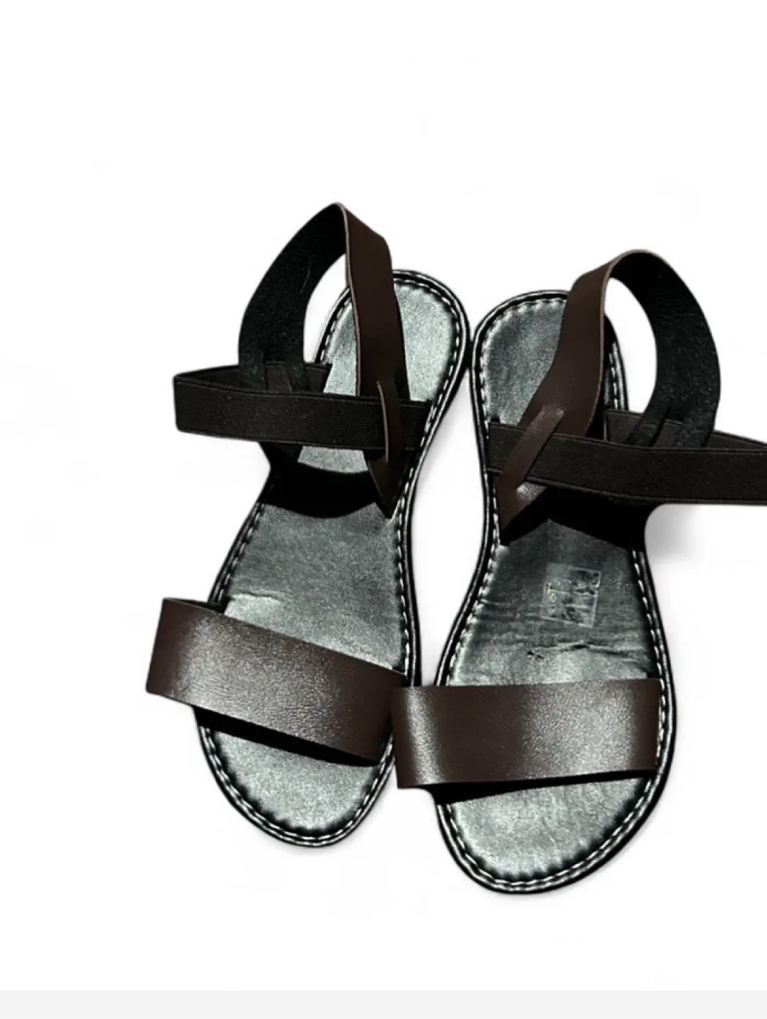 Brown & Black strap Sandals thumbnail