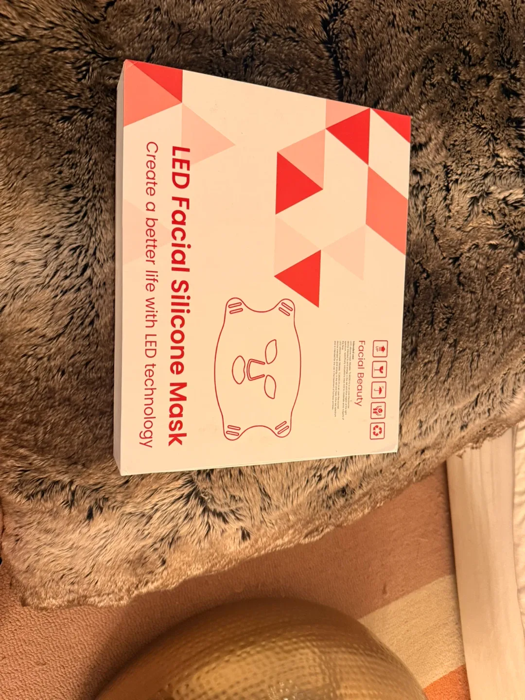 NICEBEAM Anti-Aging LED Mask - New in Box image indicator(4)