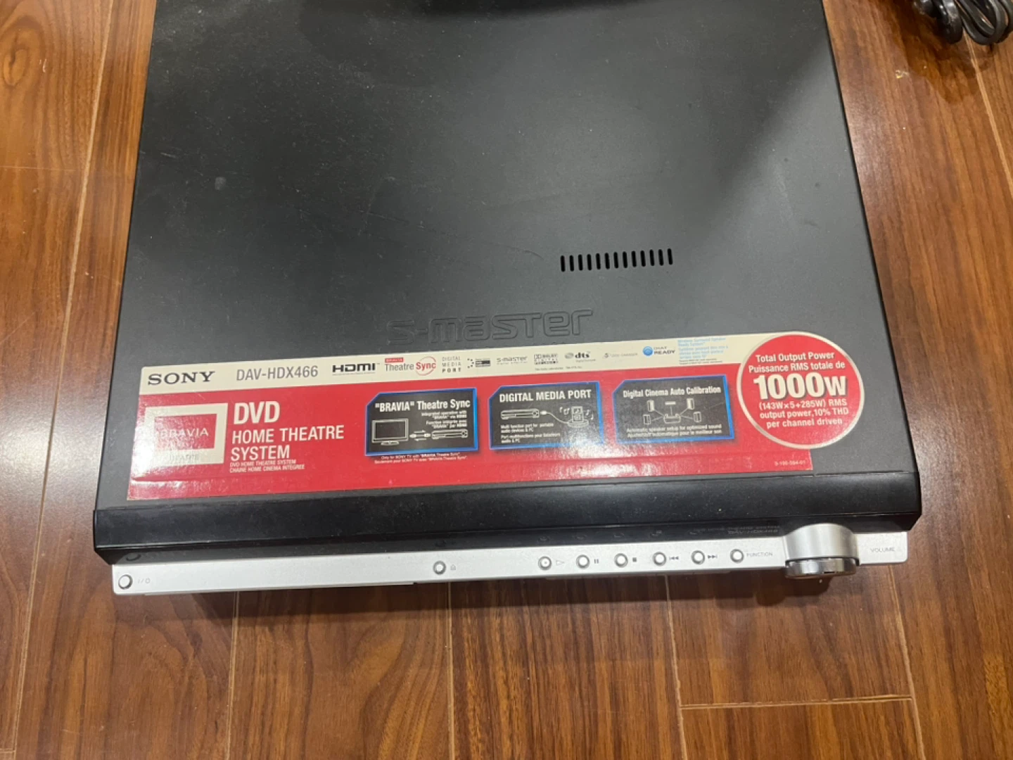 Sony DAV-HDX466 DVD Home Theatre System - photo 2