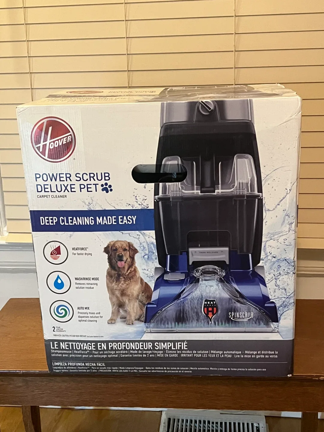 Hoover Power Scrub Deluxe Pet Carpet Cleaner image indicator(4)