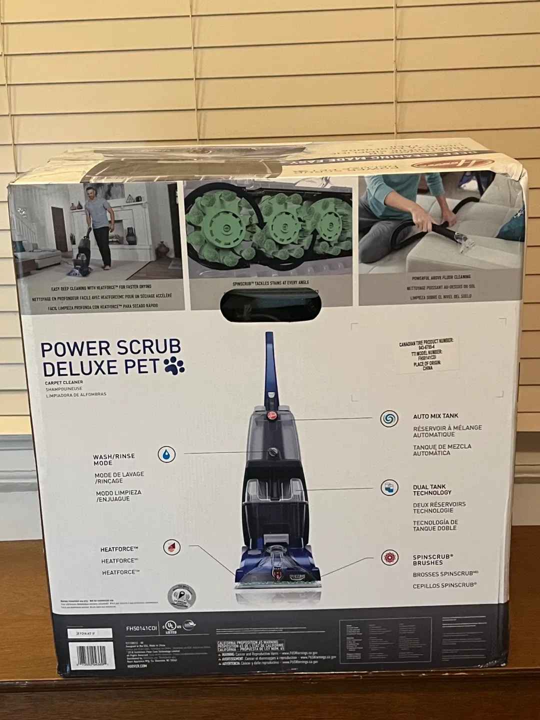 Hoover Power Scrub Deluxe Pet Carpet Cleaner image indicator(2)