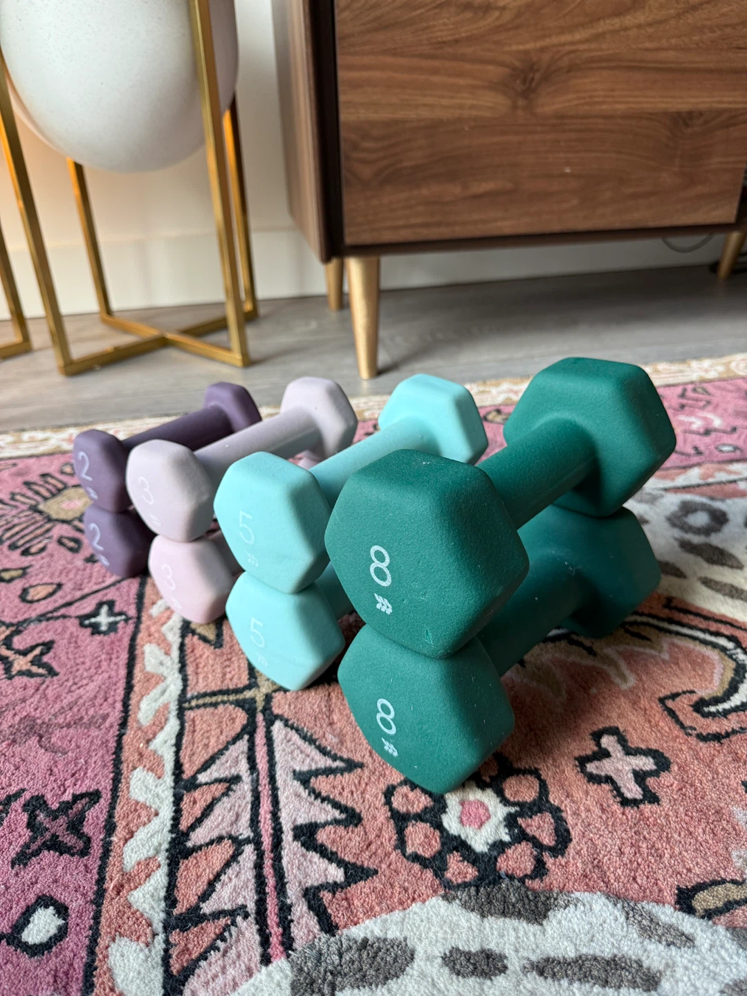 Target Set of Dumbbells like NEW! Retails for $100 - photo 4