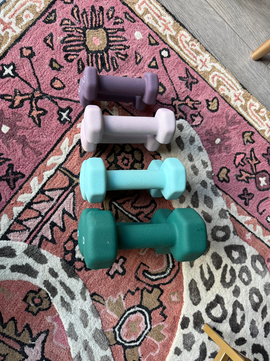 Target Set of Dumbbells like NEW! Retails for $100 - photo 3