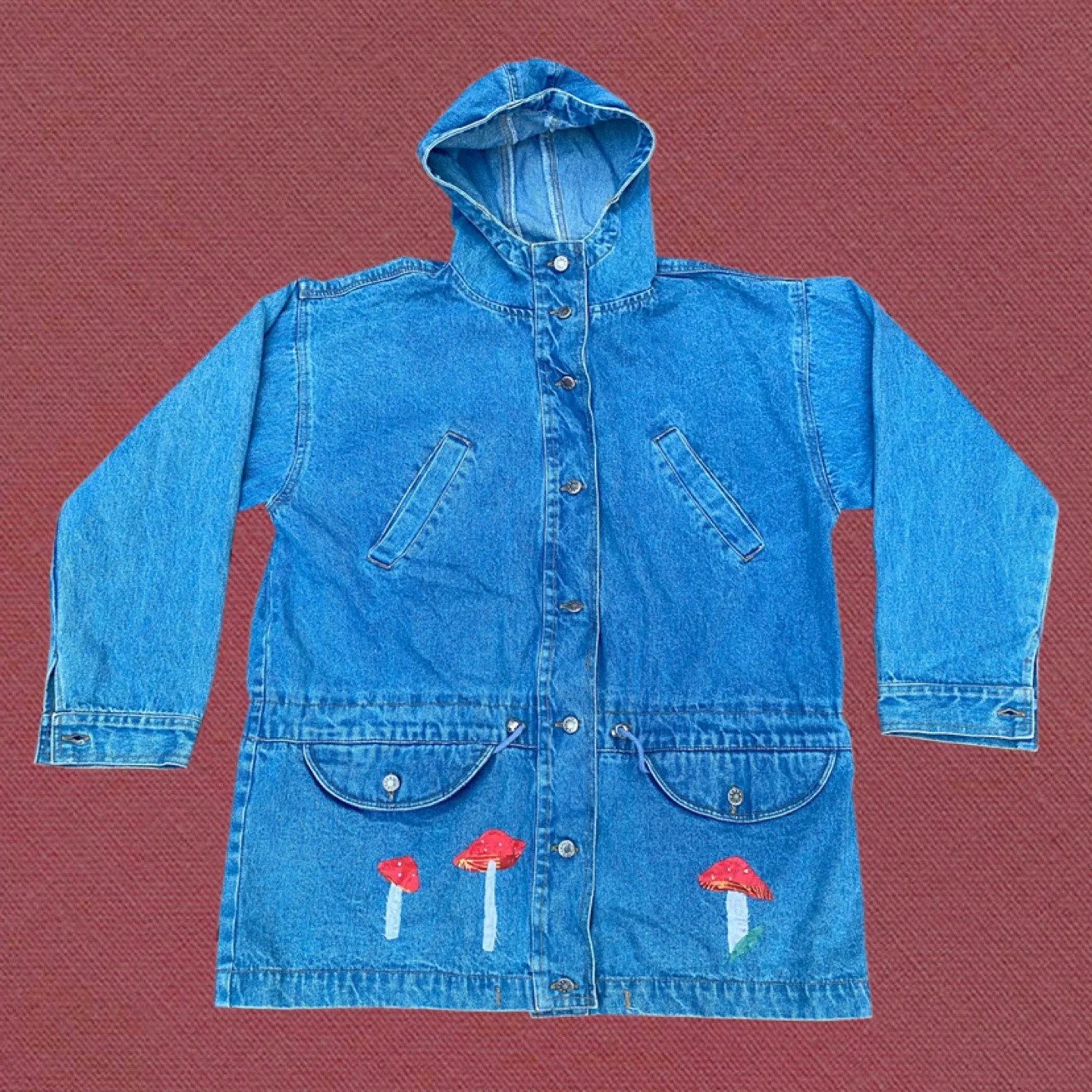 Vintage Mushroom Chore Jacket (large) image indicator(2)