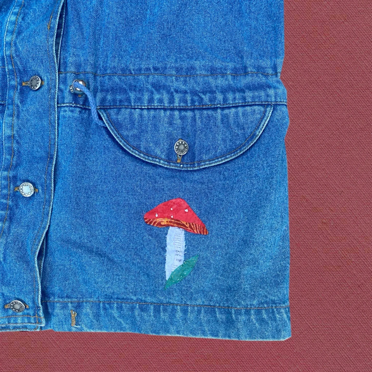 Vintage Mushroom Chore Jacket (large) image indicator(3)