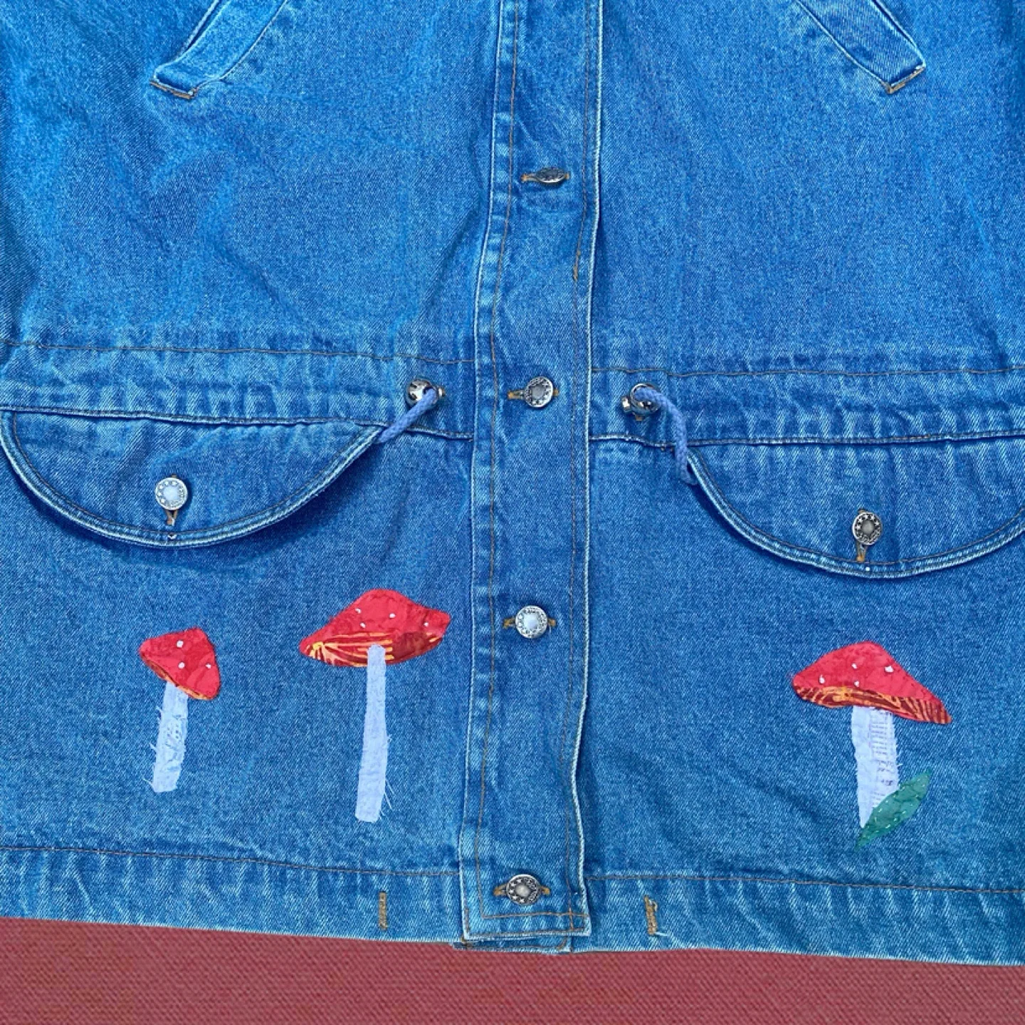 Vintage Mushroom Chore Jacket (large) image indicator(5)