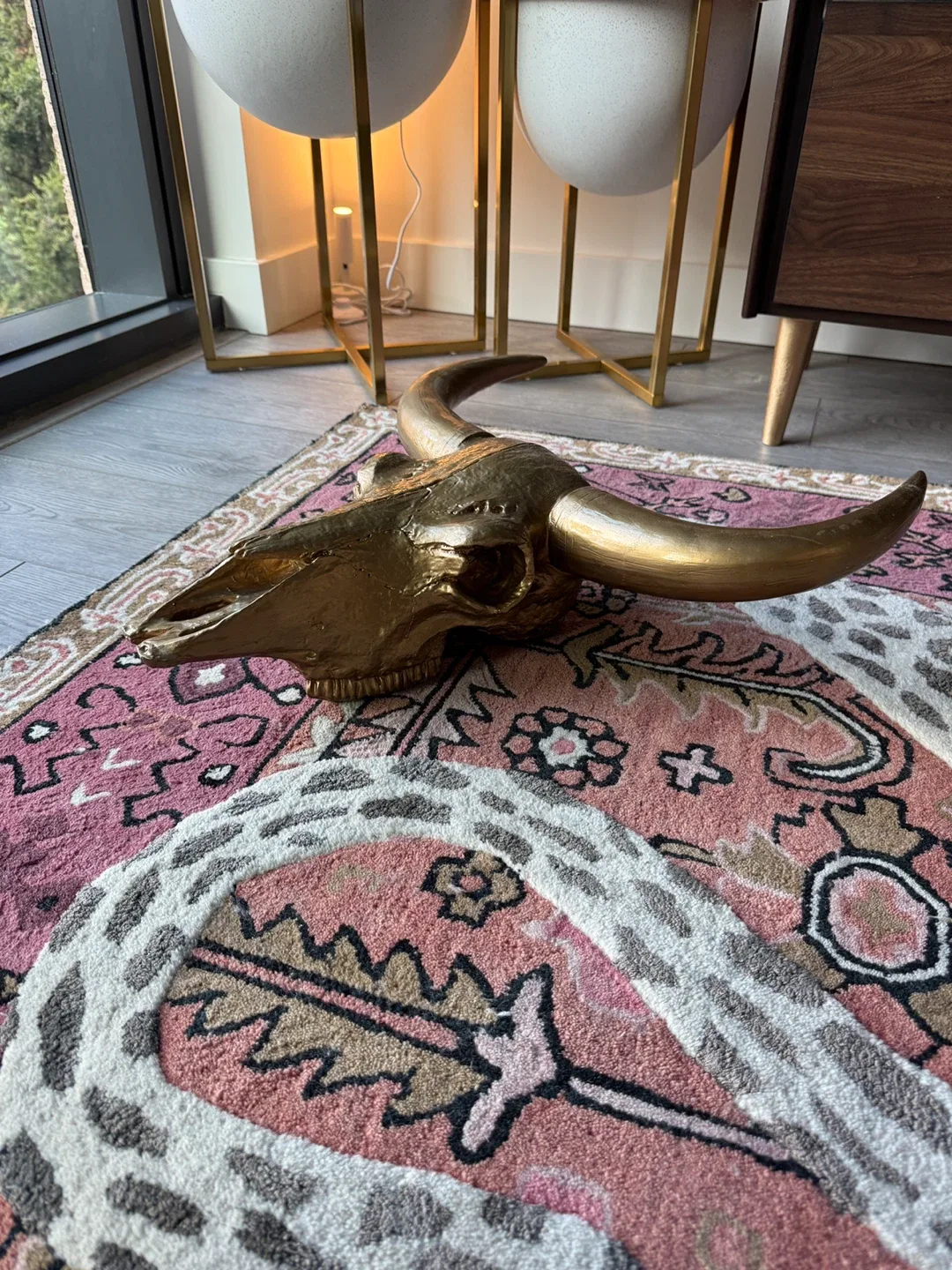 Bullhead taxidermy (faux) 19”x19” image indicator(3)