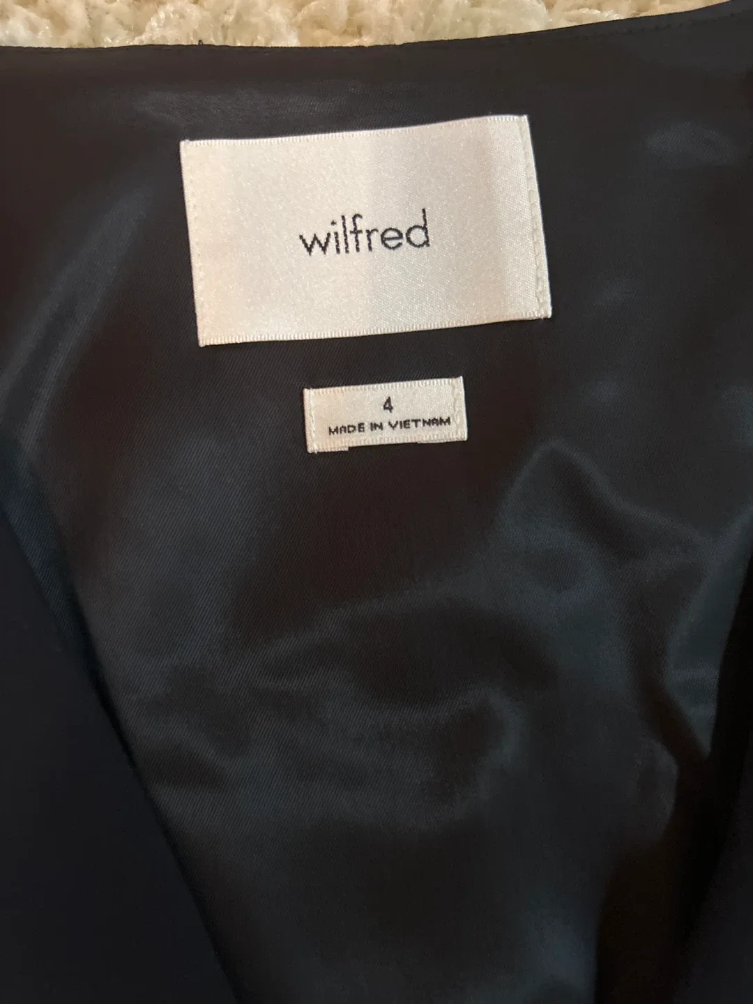Wilfred Black Vest - Size 4 image indicator(2)