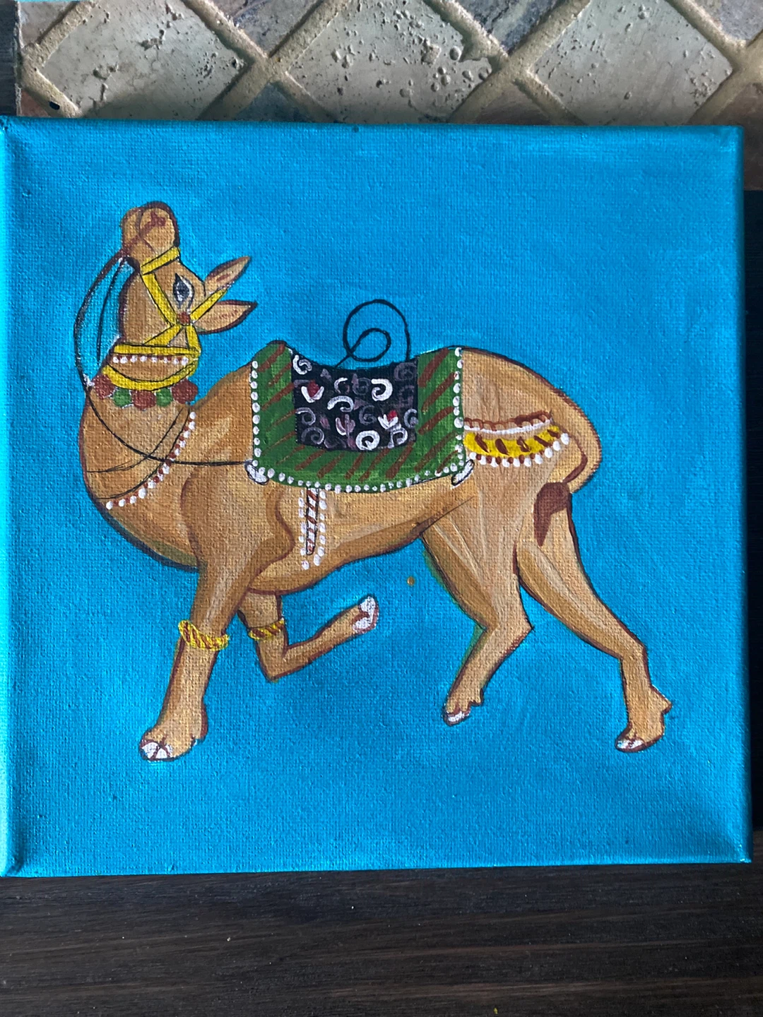 Hand-Painted Animal Canvases - photo 5