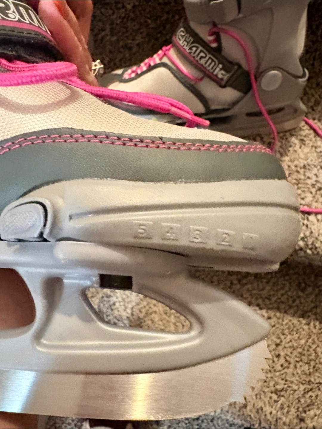 K2 Charm X Pro Ice Skates - Size US 1-5 - photo 4