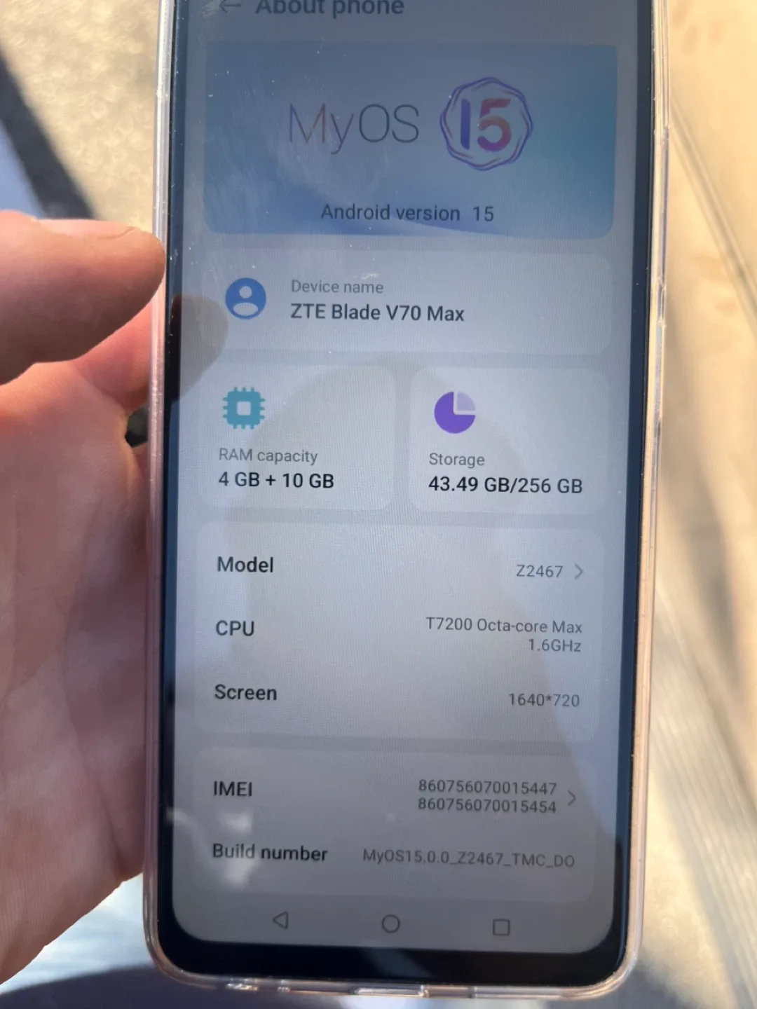 ZTE Blade V70 Max - 256GB Storage image indicator(2)