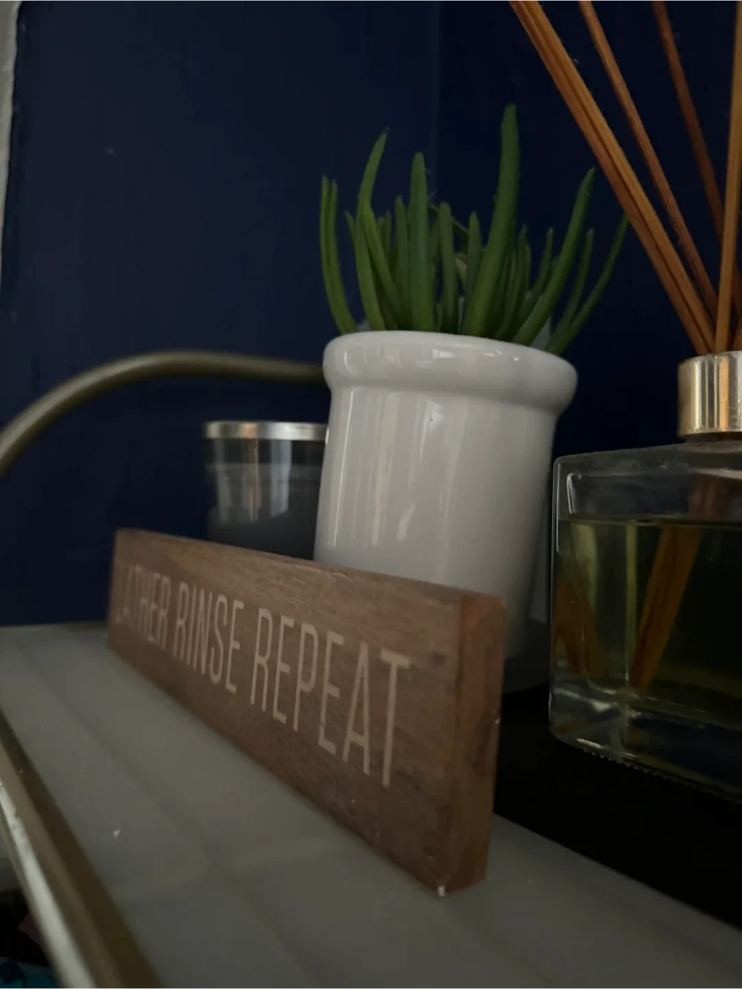 Hearth & Hand Lather Rinse Repeat Sign image indicator(2)