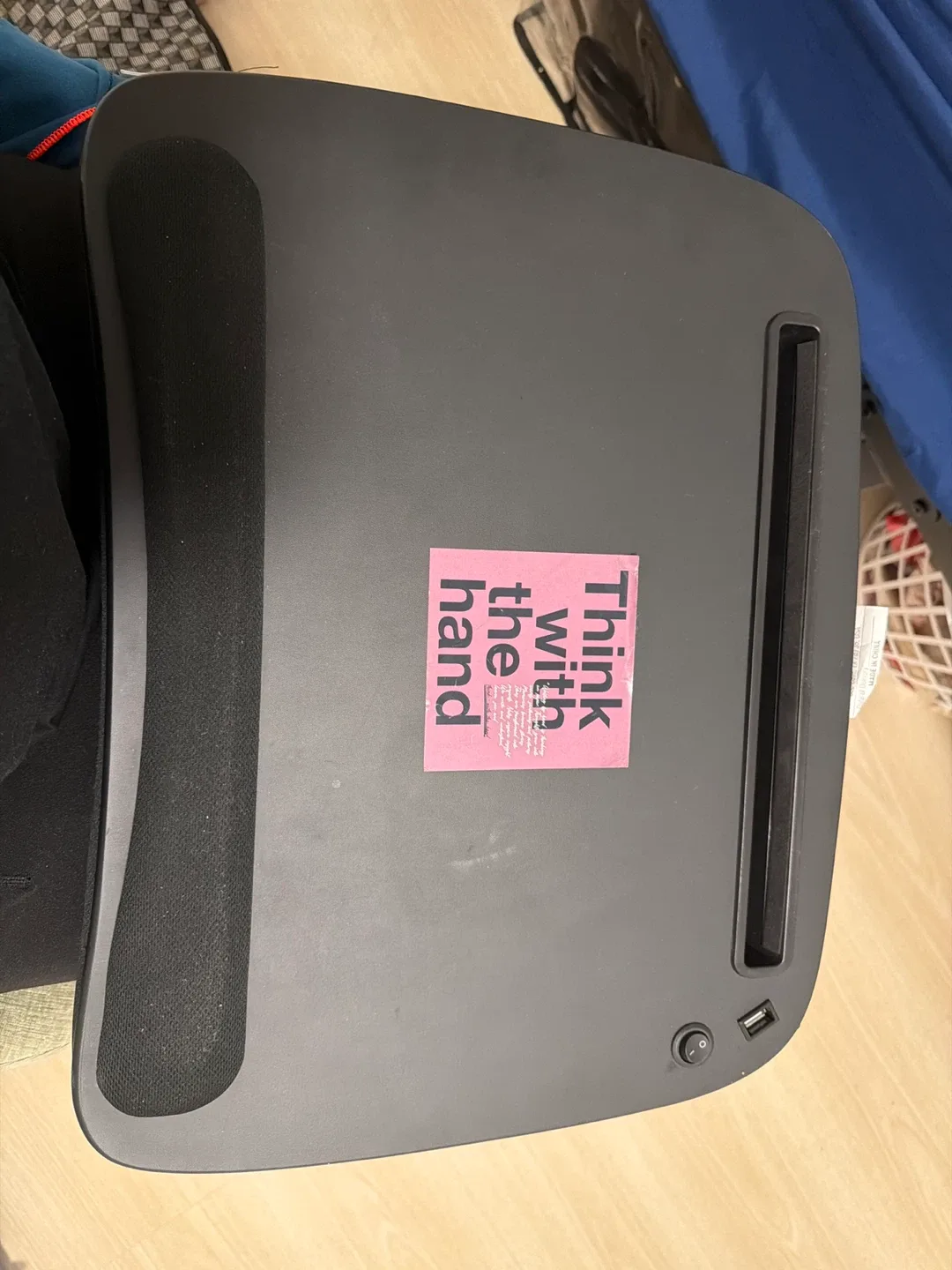 Laptop Desk with Cushion and USB Ports image indicator(3)