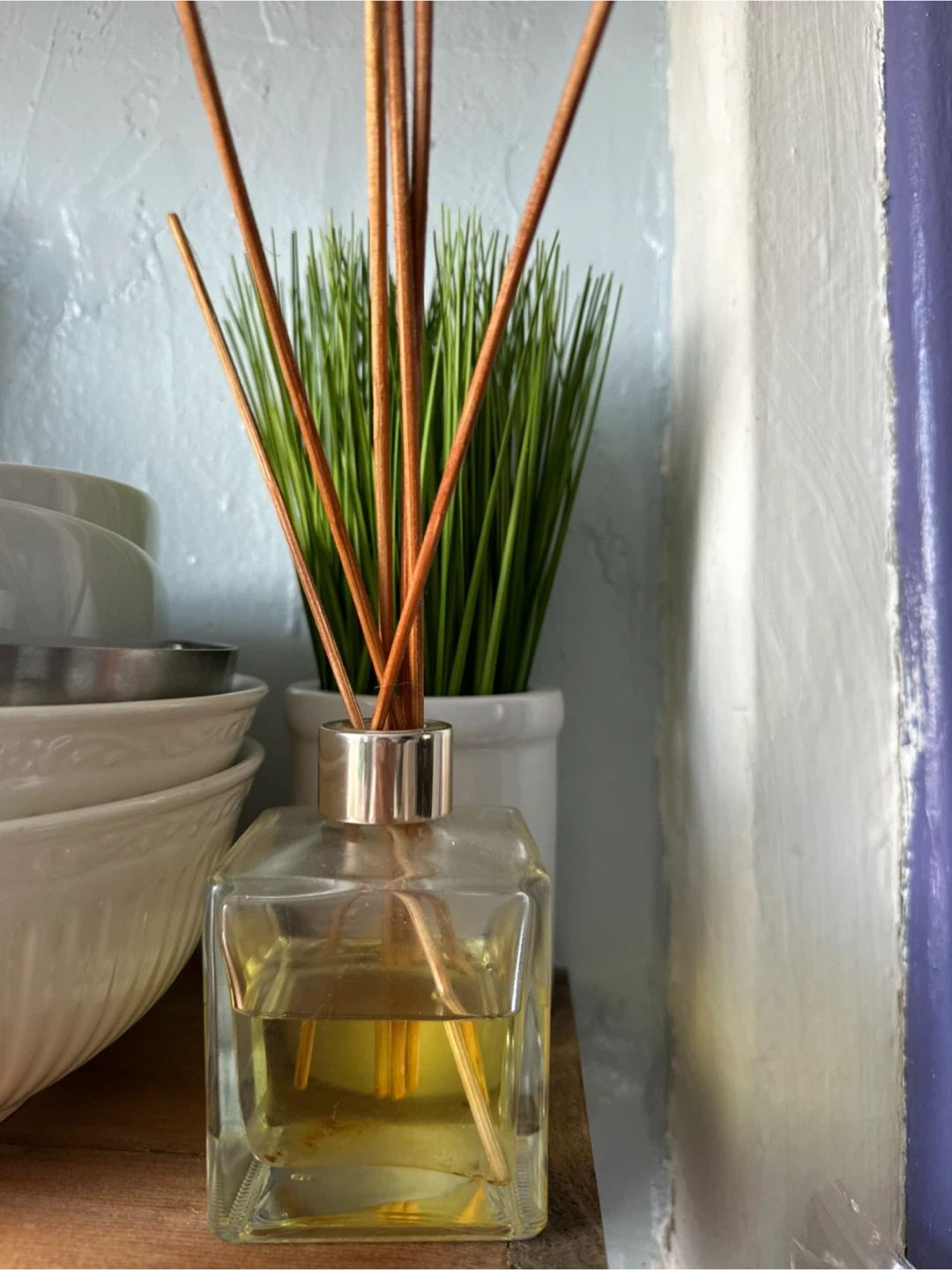 4 Hearth & Hand Glass Reed Diffuser & Vases - photo 3