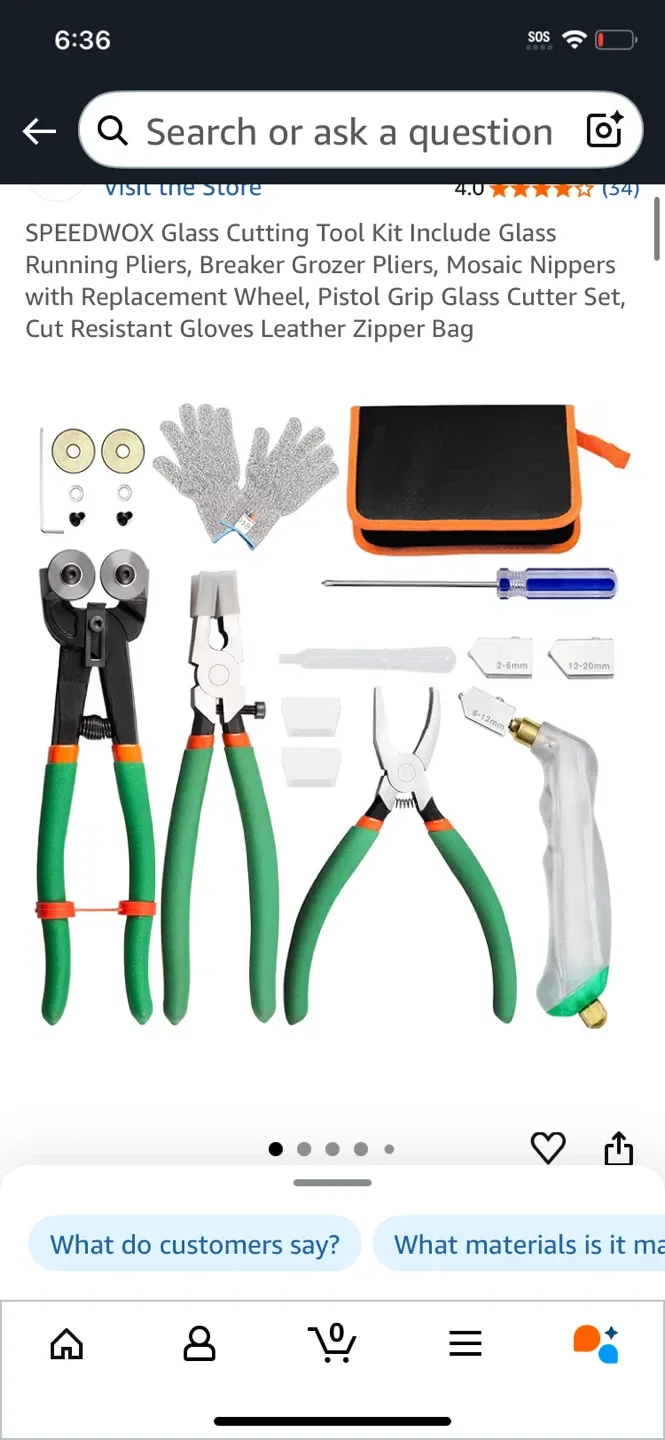 SPEEDWOX Glass Cutting Tool Kit thumbnail