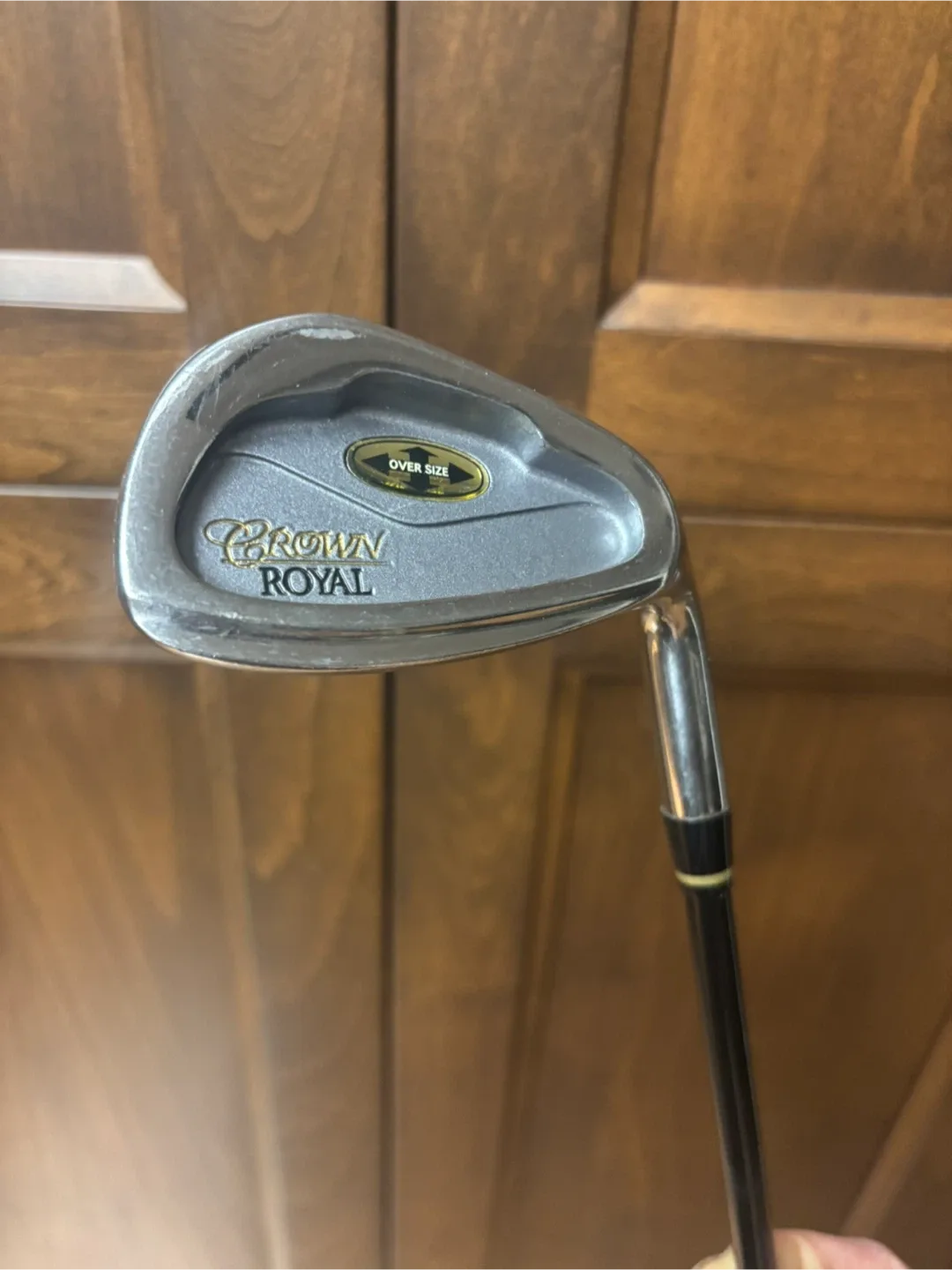 Crown Royal Oversize #6 Iron with cover. image indicator(3)