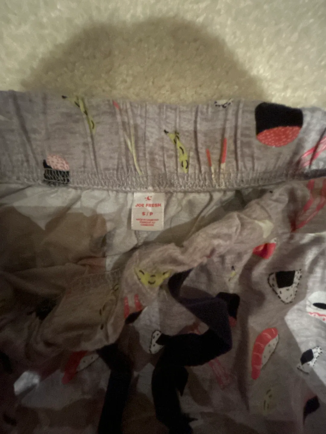 Joe Fresh Sushi Pajama Pants - Size S image indicator(2)