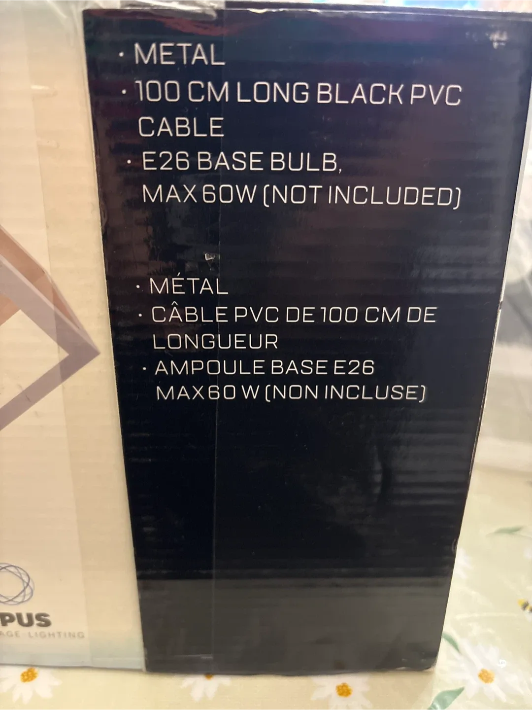 New Chloe Cube Metal Pendant Light image indicator(3)