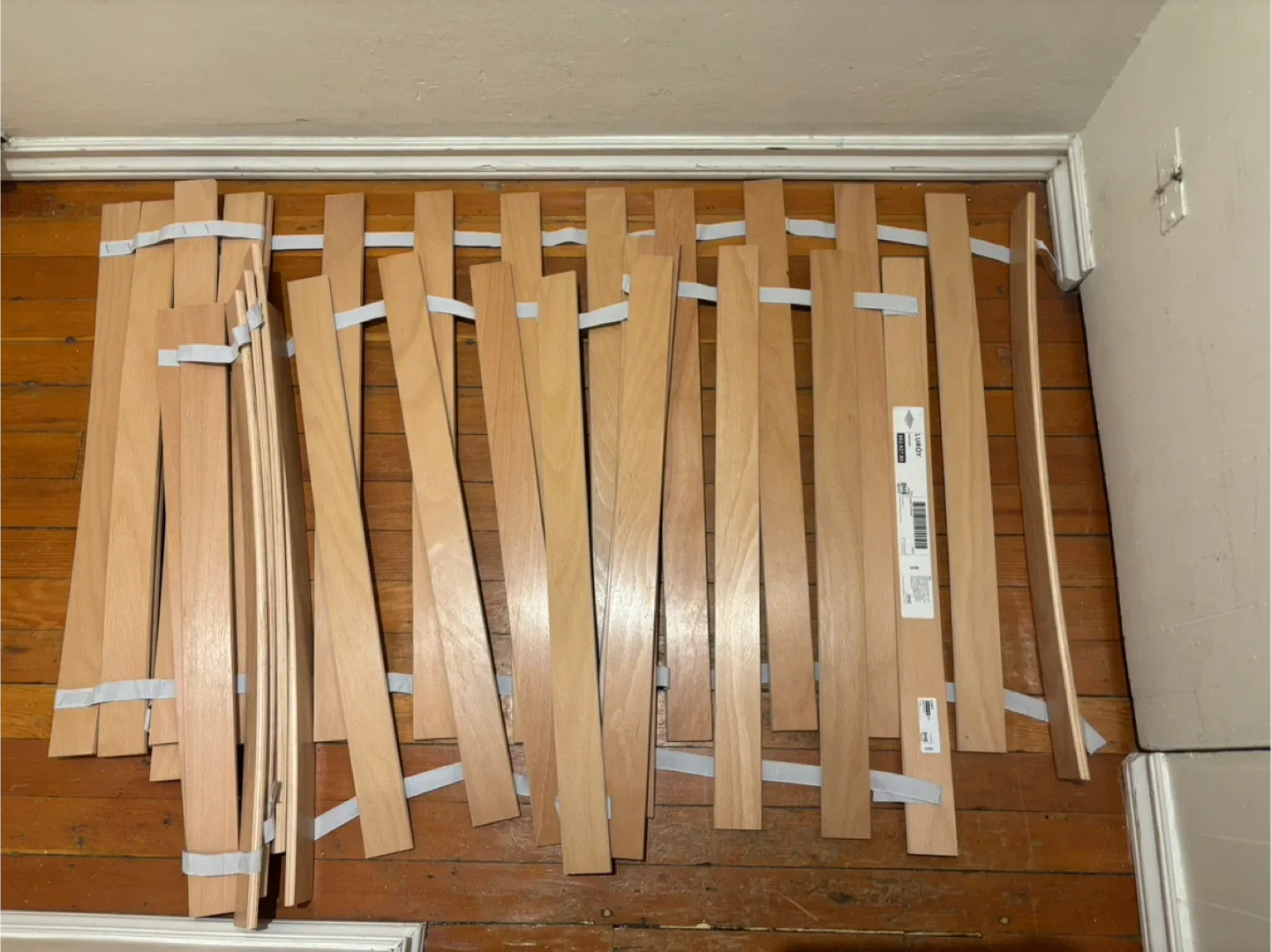 IKEA Luröy Full/Double Slatted Bed Base