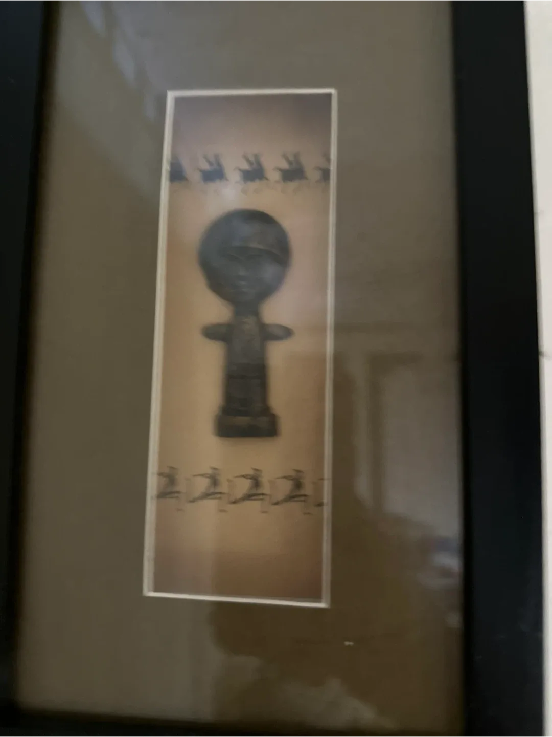 3 Piece Framed African Art image indicator(4)