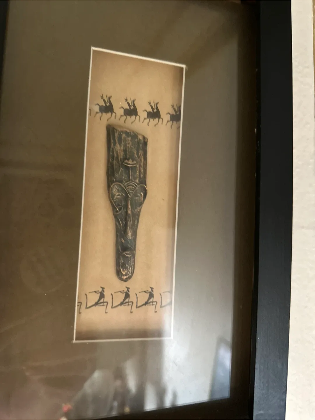 3 Piece Framed African Art image indicator(2)