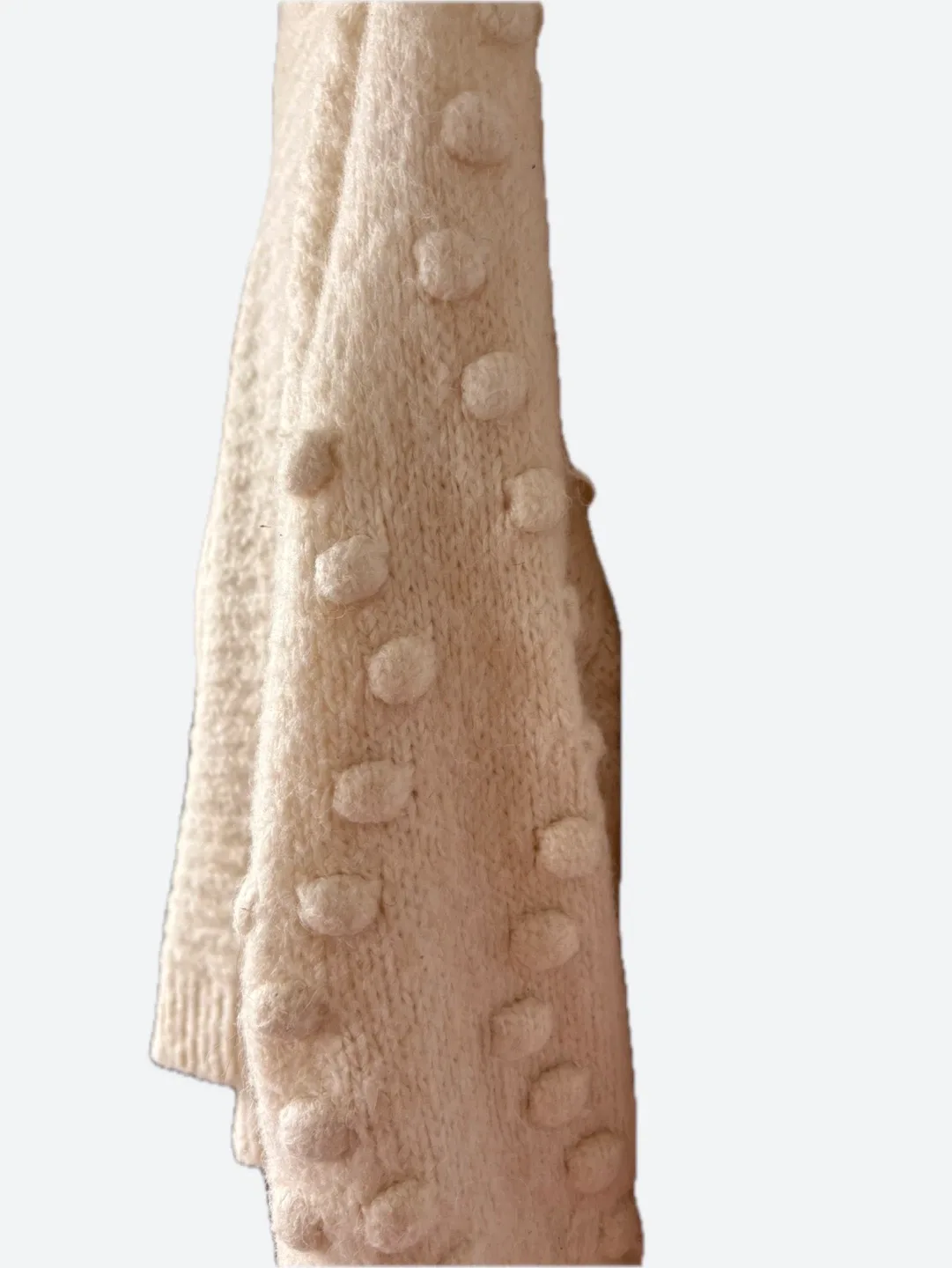 Wool Yessica Cream Knit Sweater image indicator(3)