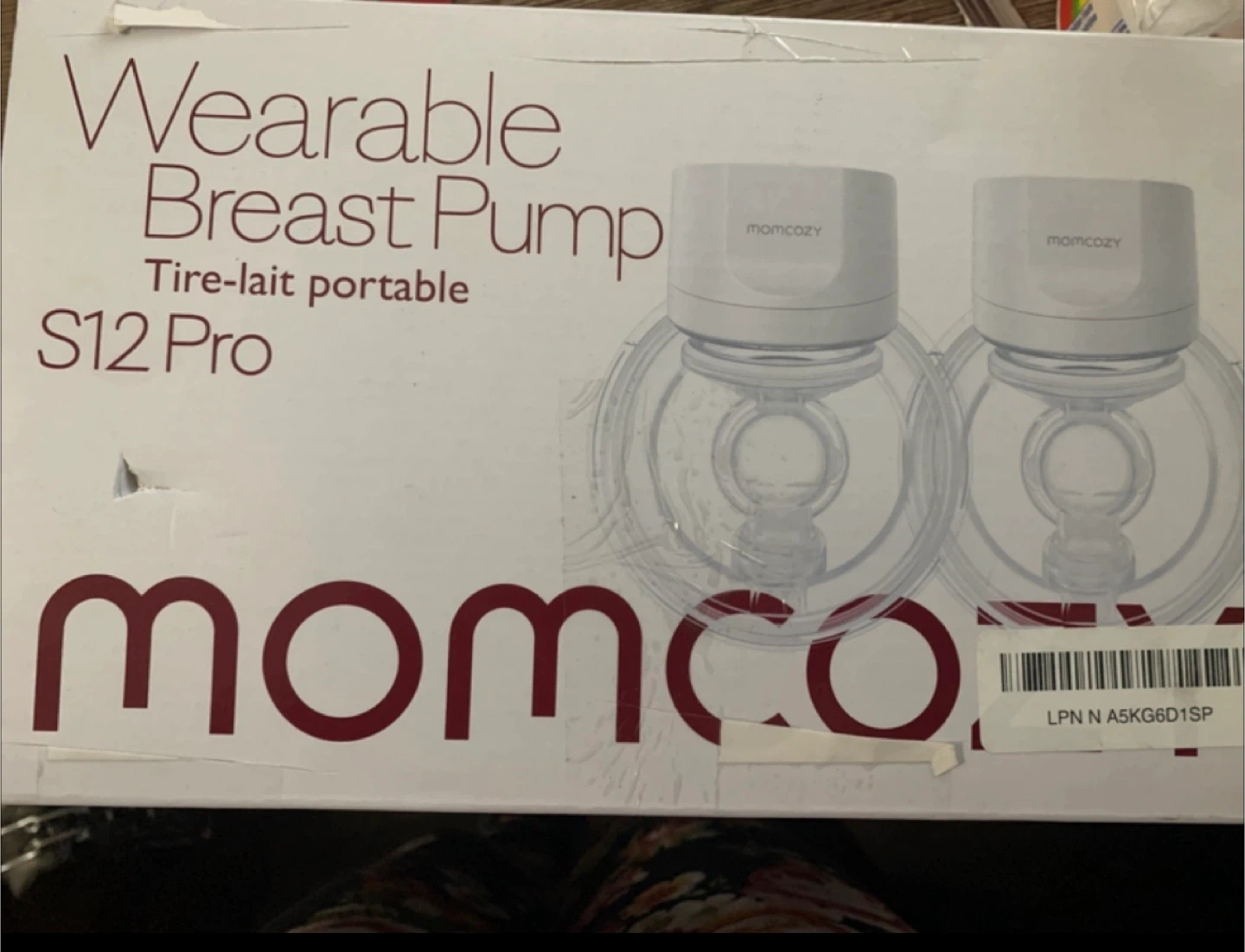 Momcozy S12 Pro Wearable Breast Pump used once - New in Box