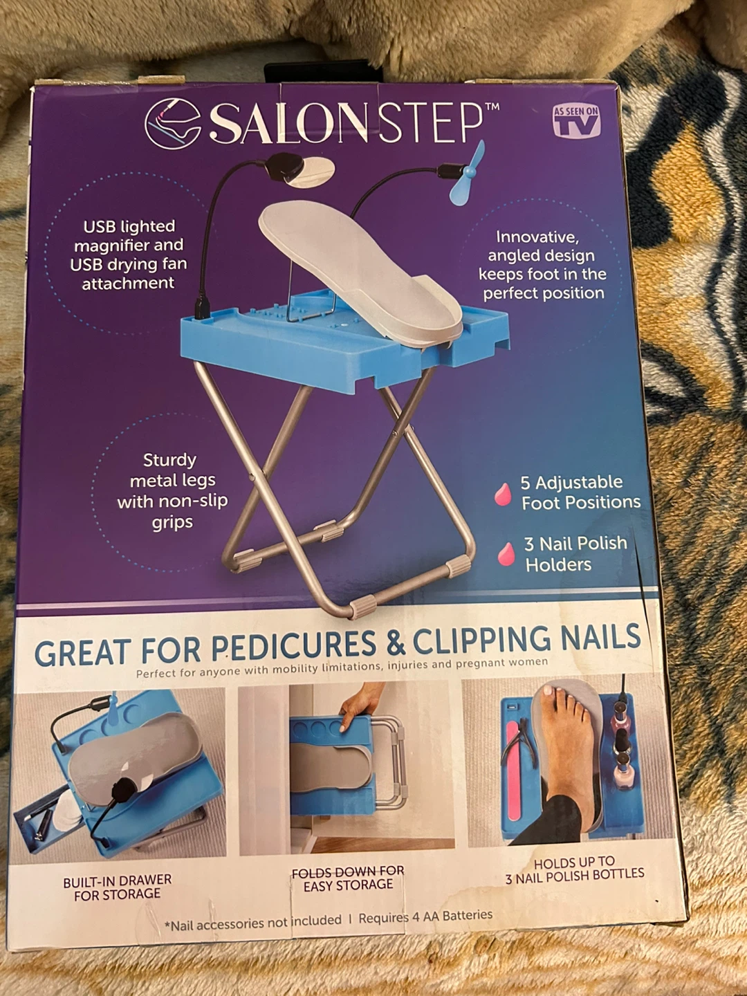 Salon Step Beauty Footrest for Pedicures - photo 2