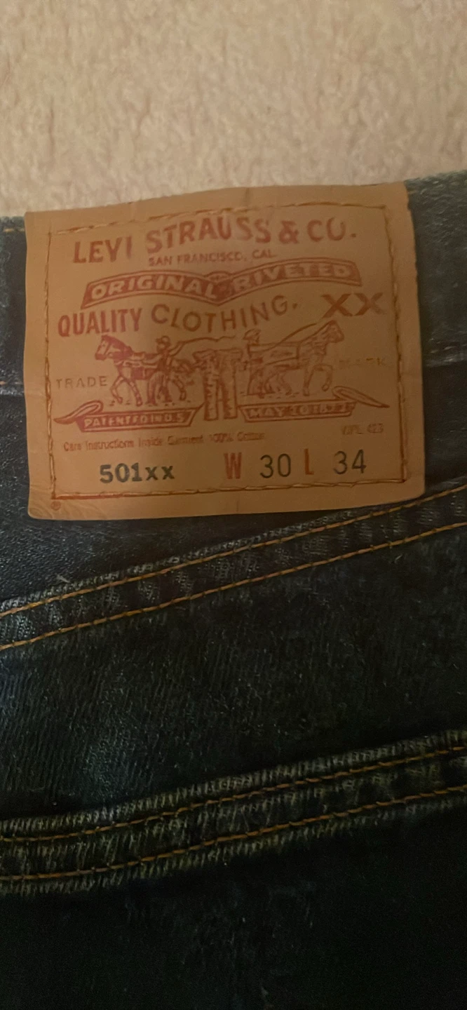 Levi's 501XX Jeans W30 L34 - photo 5