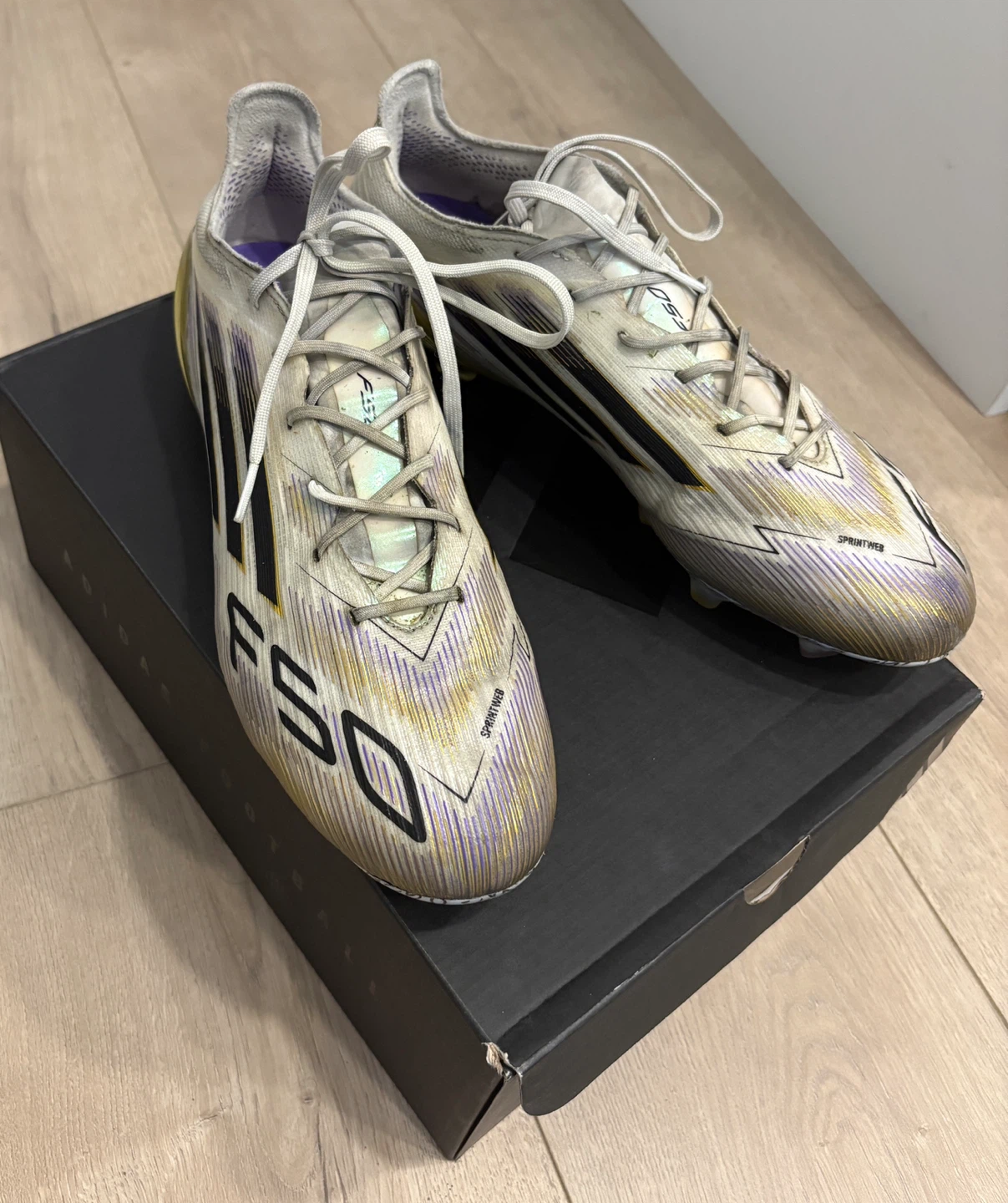 Adidas F50 Elite FG Soccer Cleats - Size 9.5 - photo 2