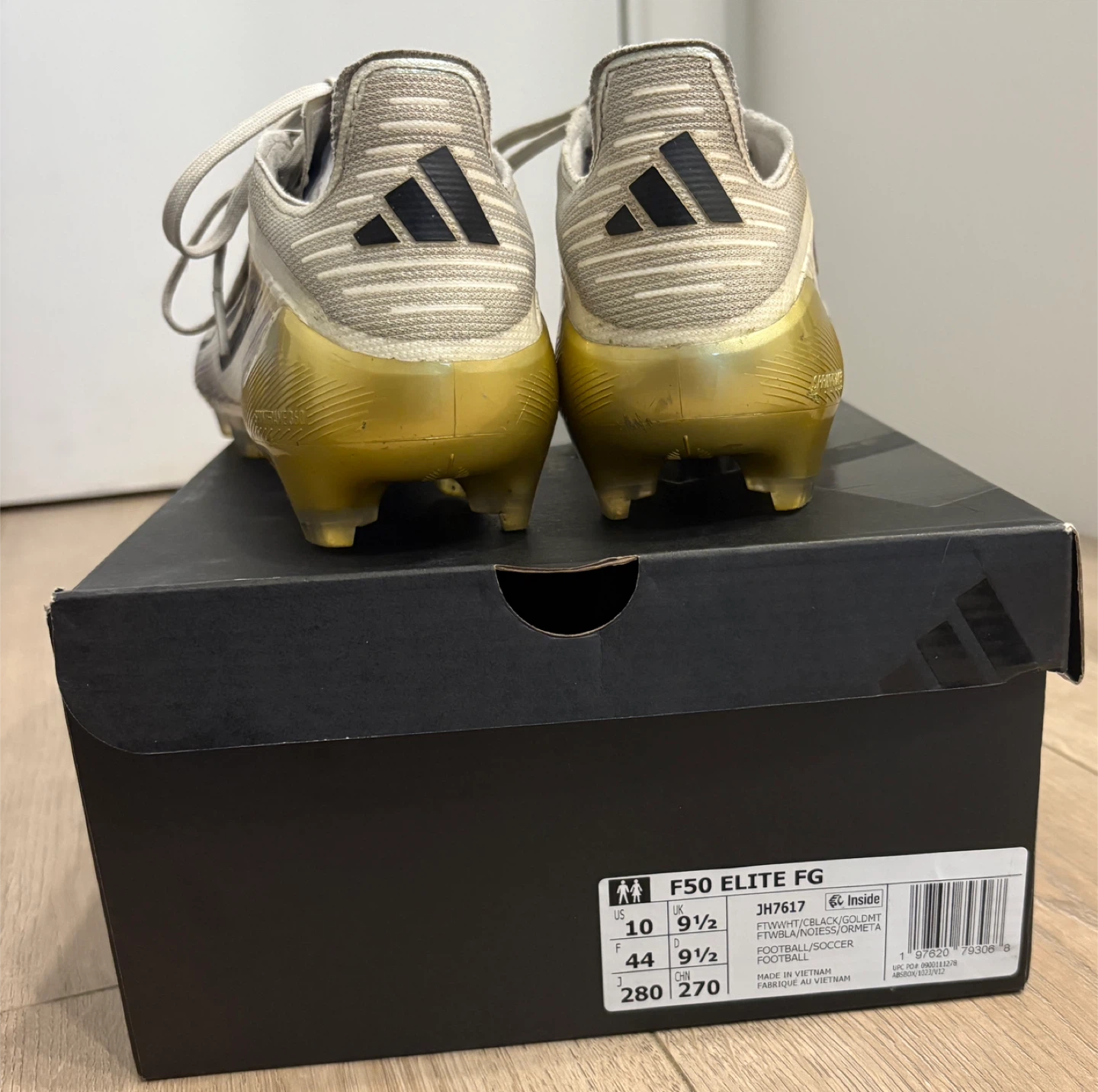 Adidas F50 Elite FG Soccer Cleats - Size 9.5 - photo 3