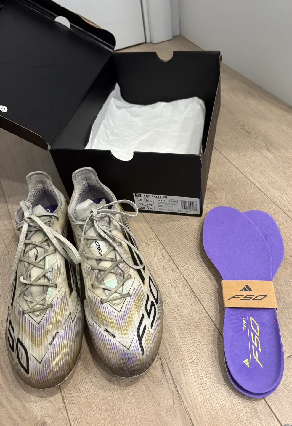 Adidas F50 Elite FG Soccer Cleats - Size 9.5 image indicator(5)