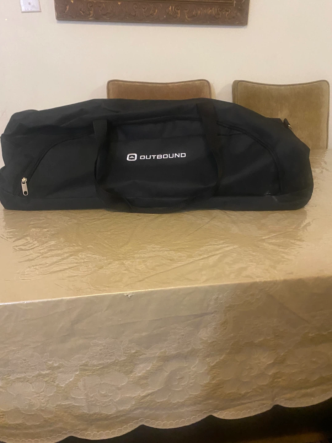 Outbound Black Duffel Bag