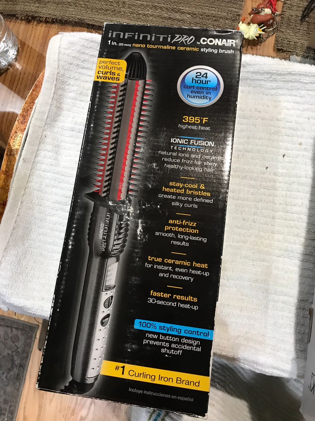 Infiniti Pro Conair Nano Tourmaline Ceramic Styling Brush