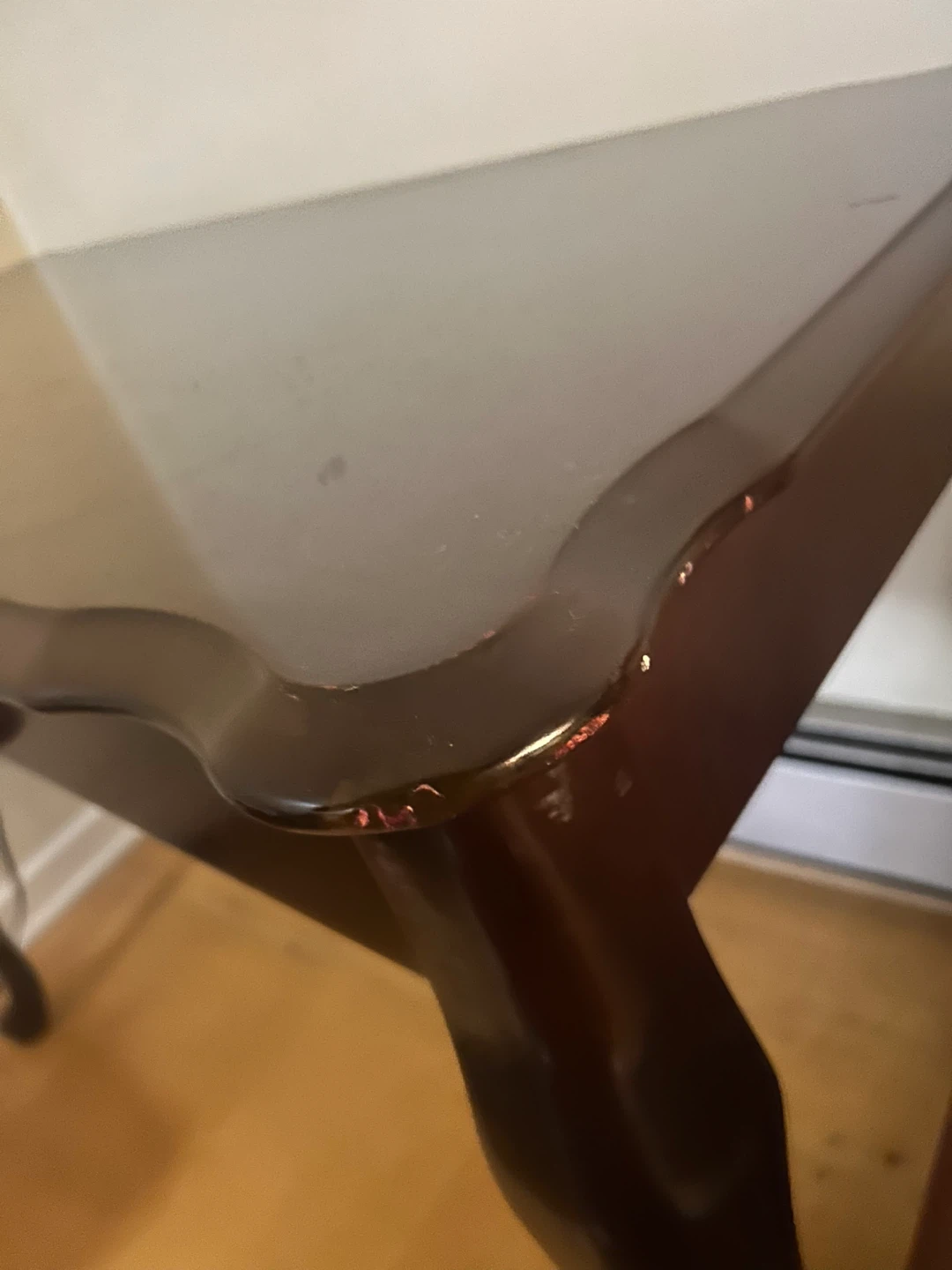 Dark Brown Antique Desk - photo 4