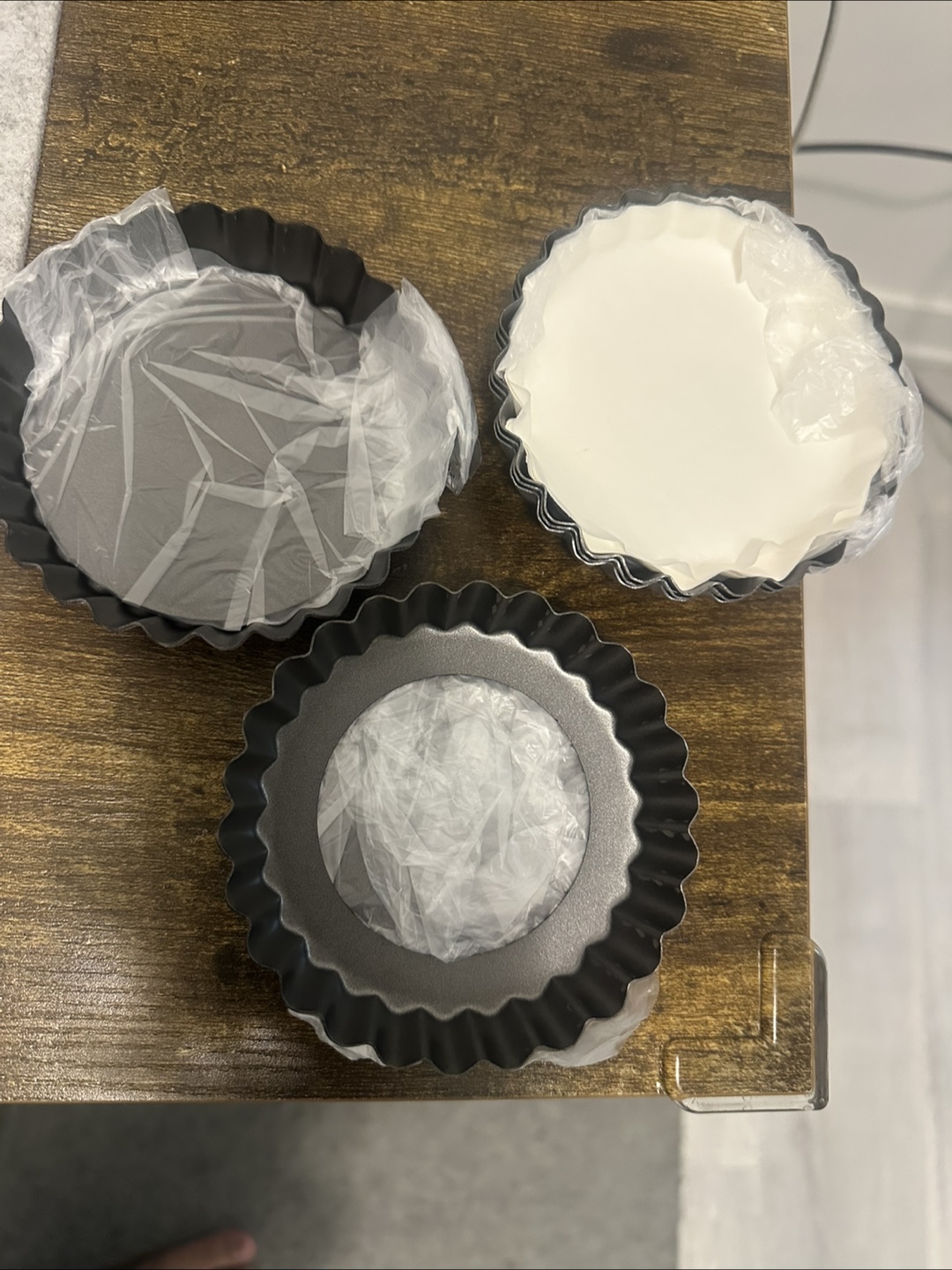 Mini Tart Pans 4” - Set of 8, New